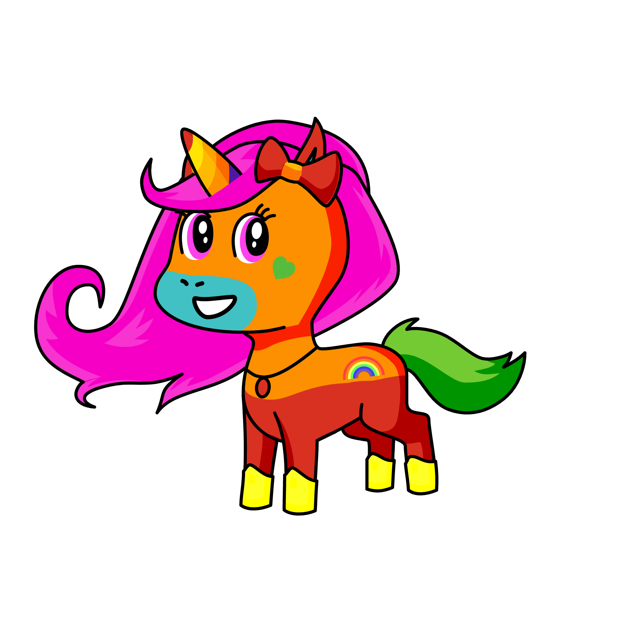 Flower, the unicorn