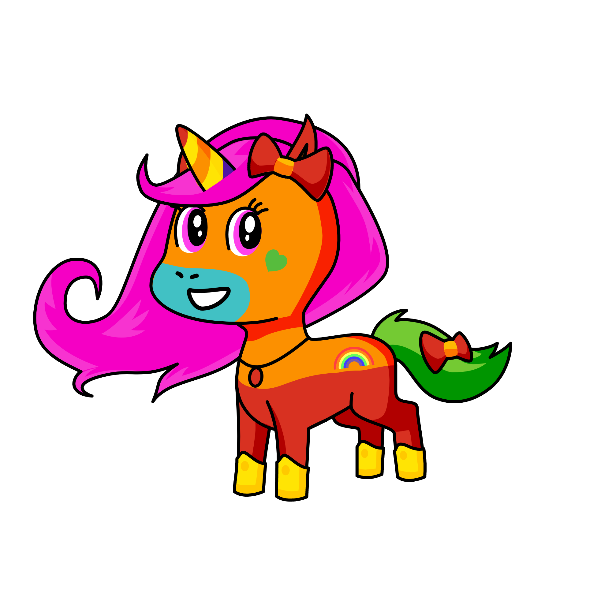 Flower, the unicorn
