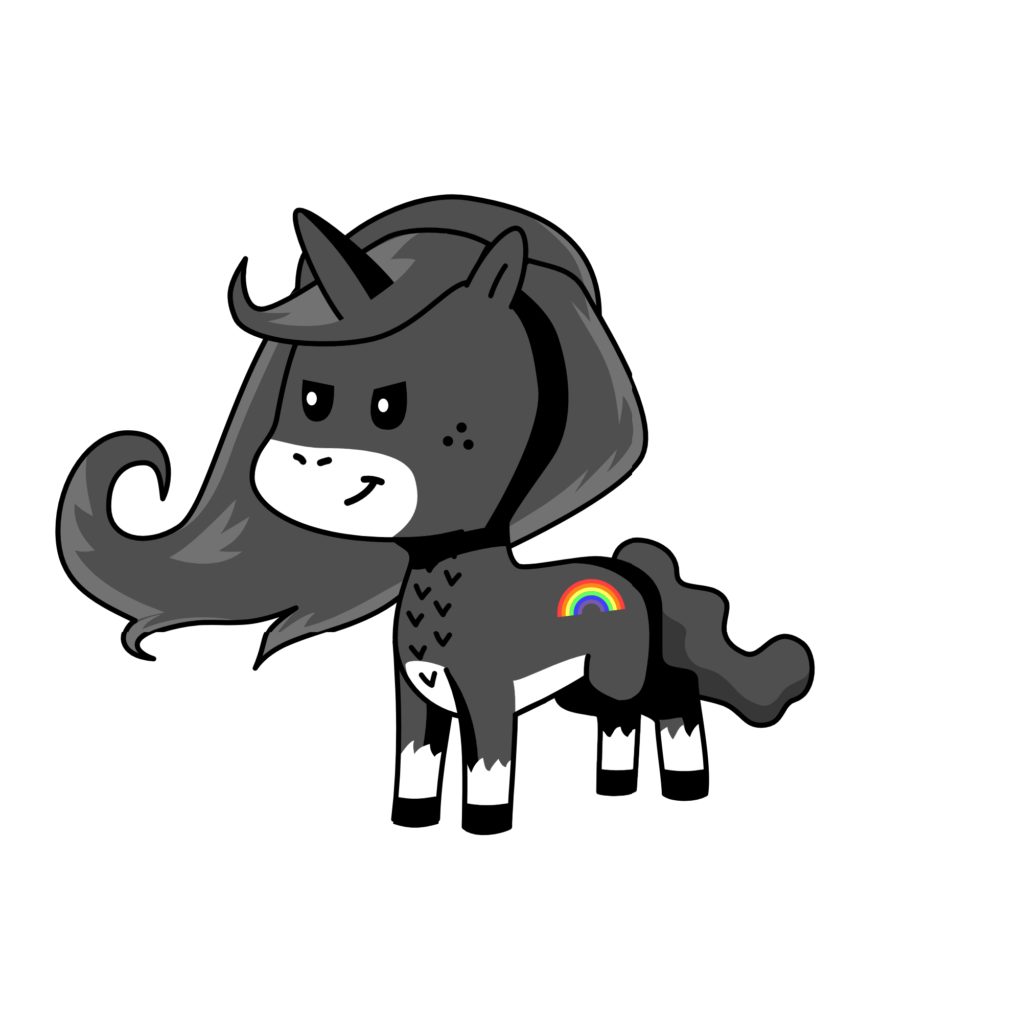Luna, the unicorn