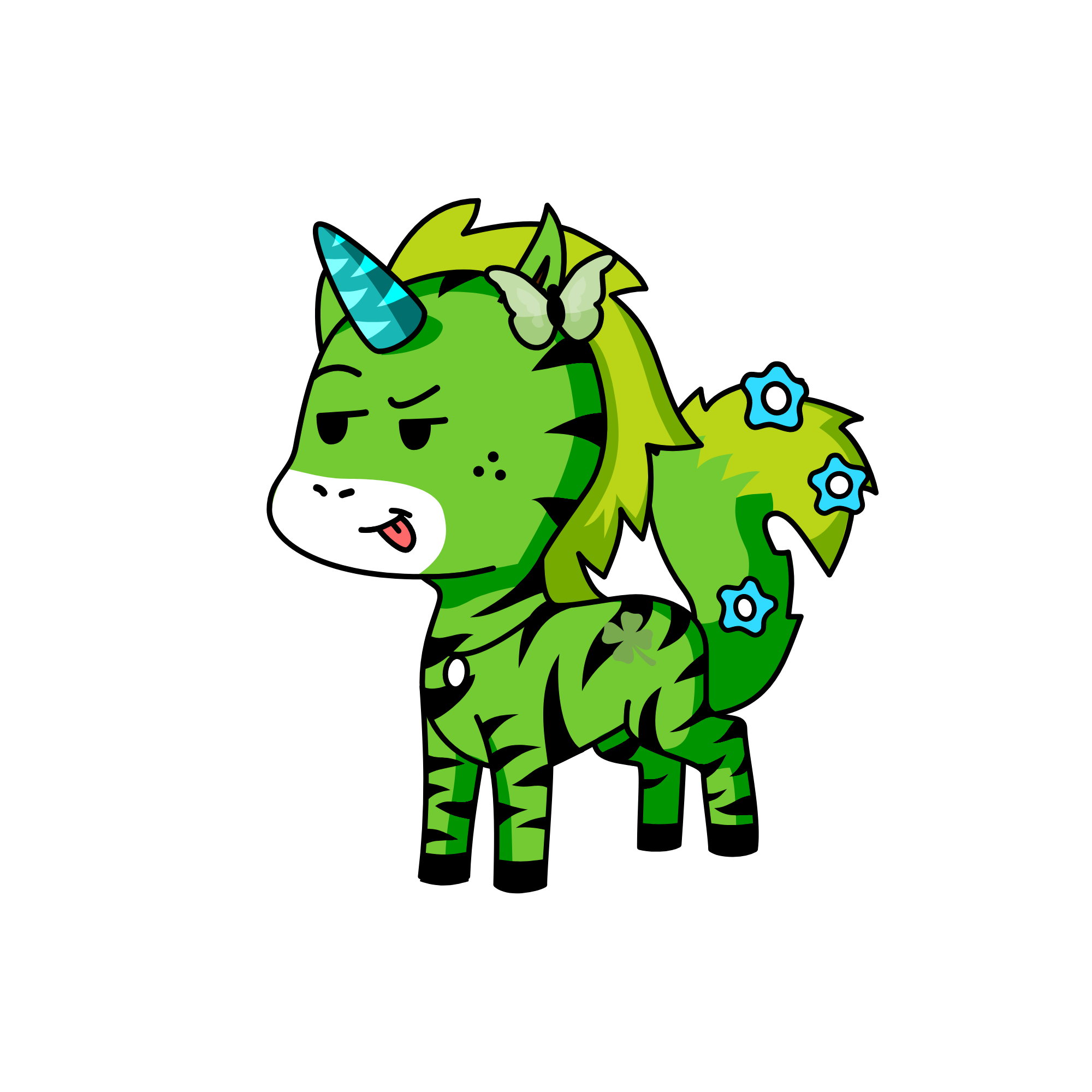 Nulie, the unicorn