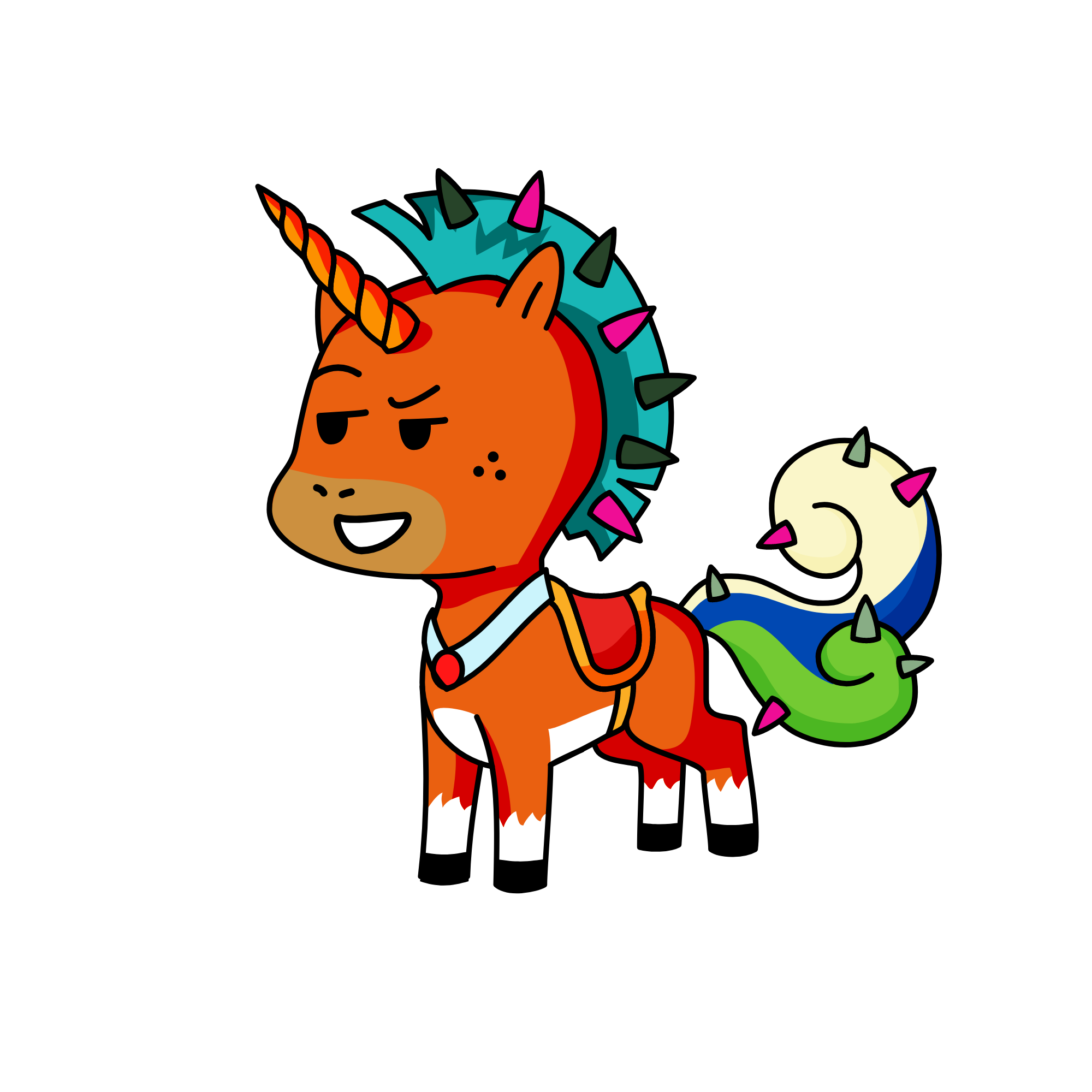 Rocky, the unicorn