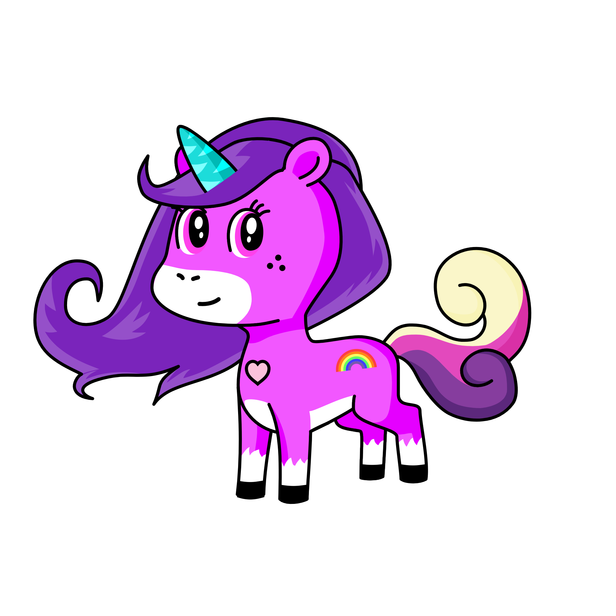 Cwaig, the unicorn