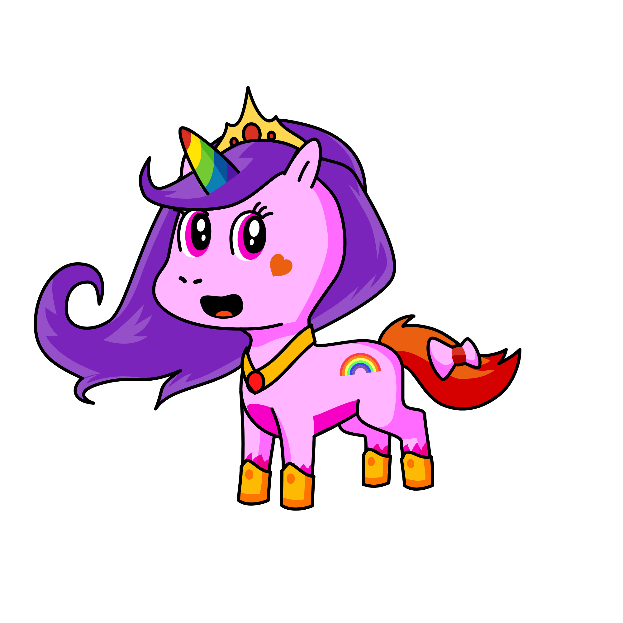 Lisa, the unicorn