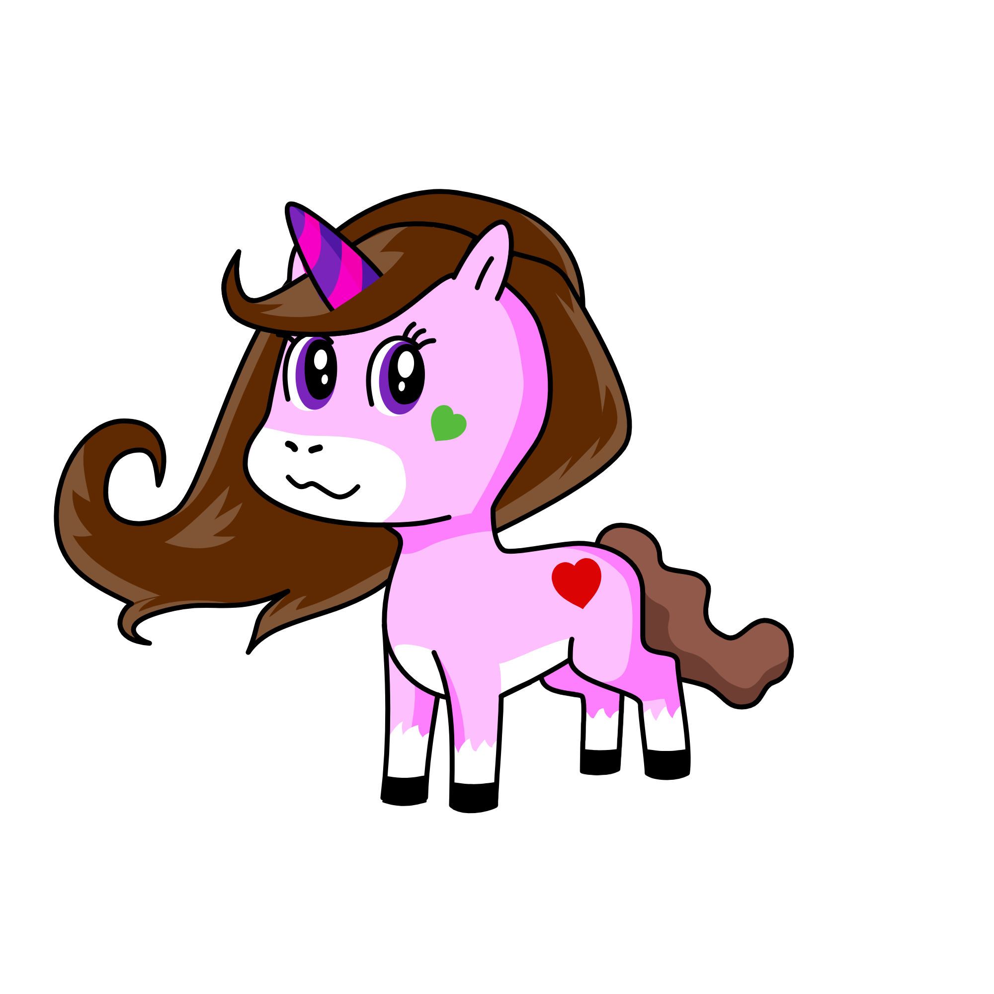 hi, the unicorn