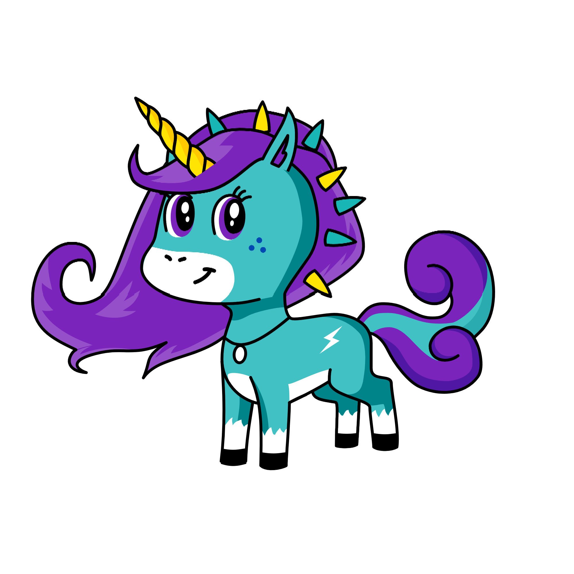 Yuni, the unicorn