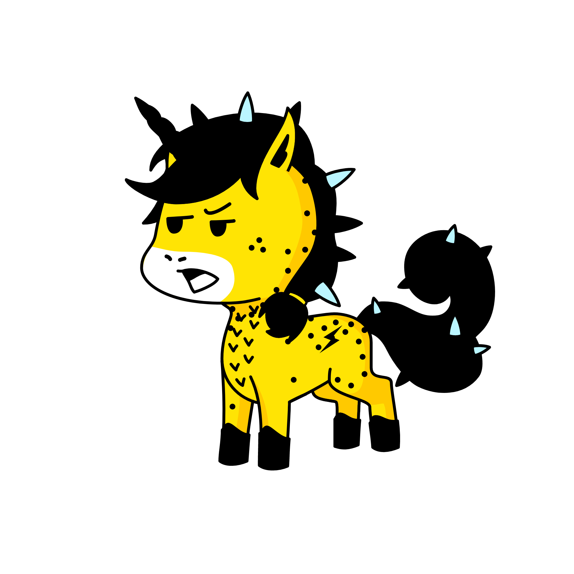 Da Bee, the unicorn