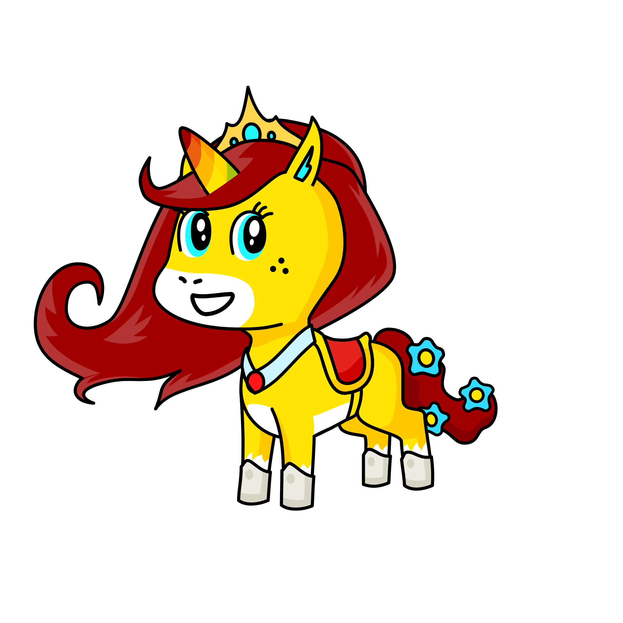 Princess Skyler , the unicorn
