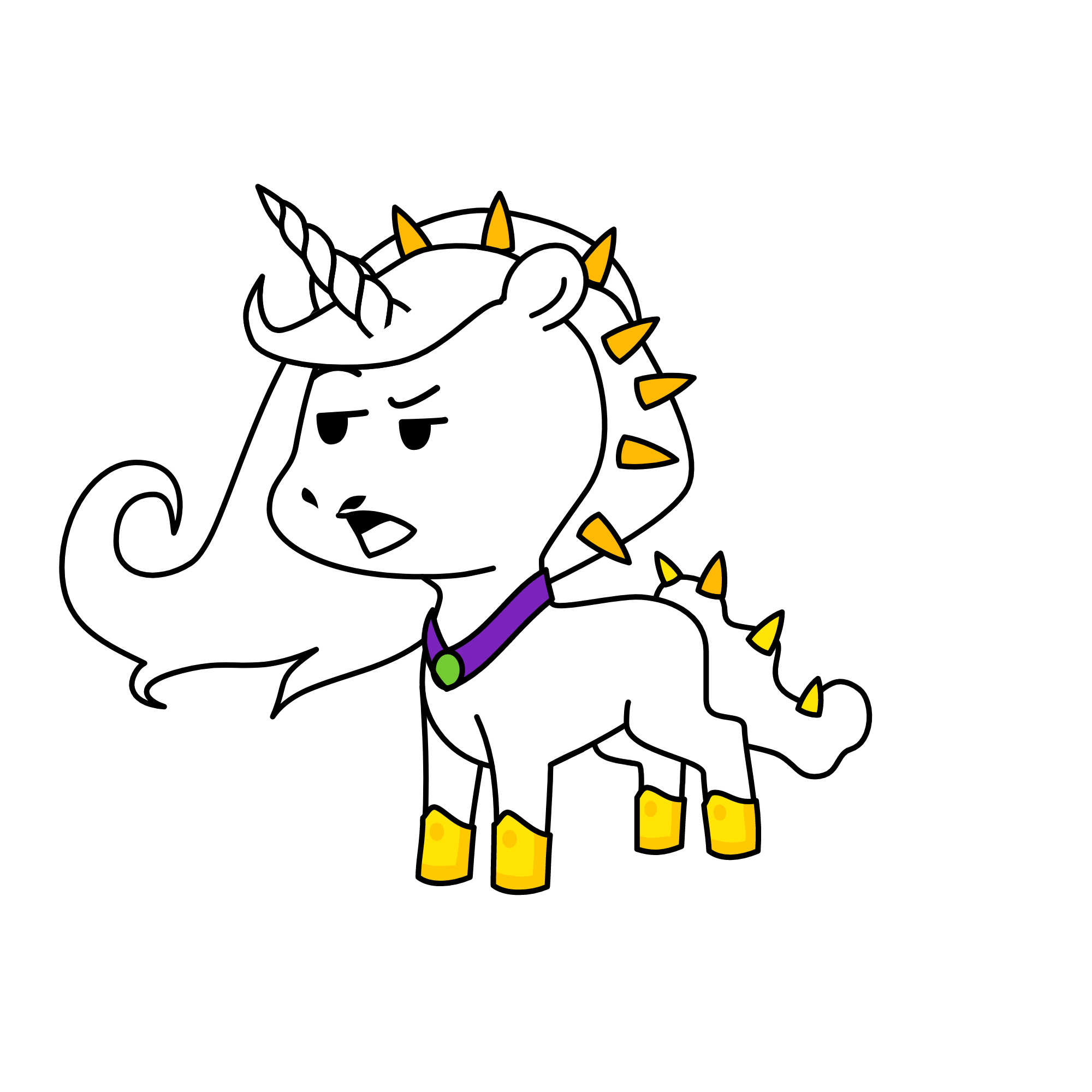 vcgf xdtry6fgu, the unicorn