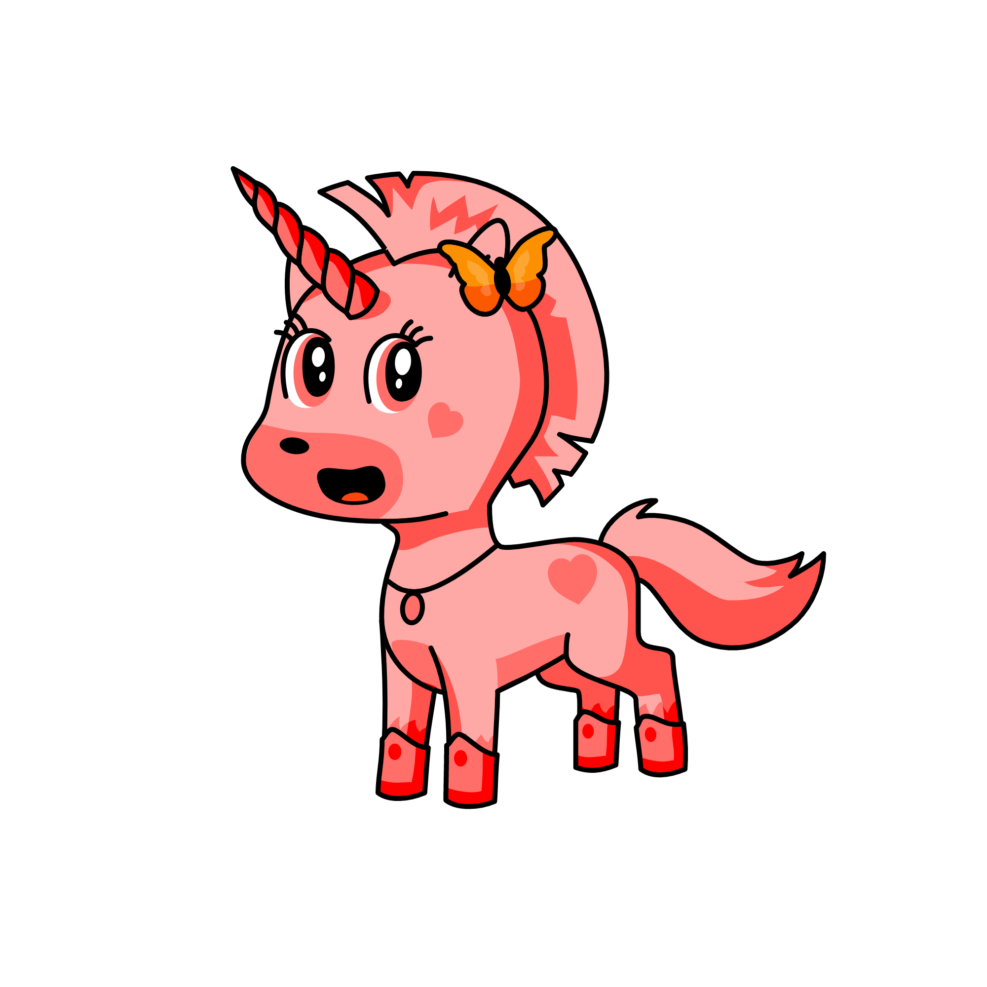 flaaaaMINGO, the unicorn