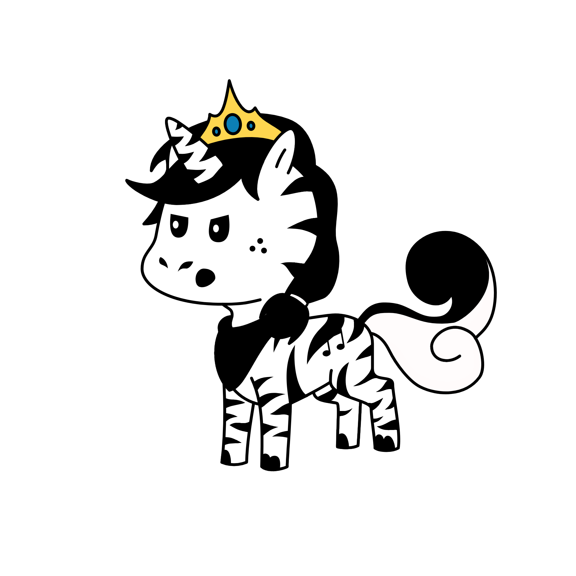 zeeeebrAh, the unicorn