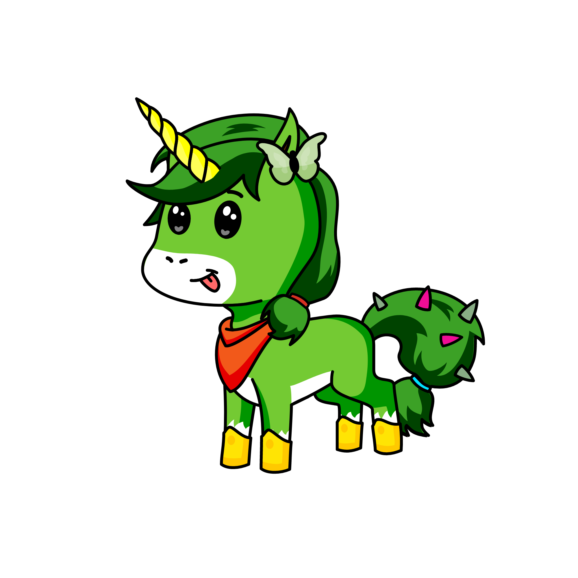 EMERALD, the unicorn