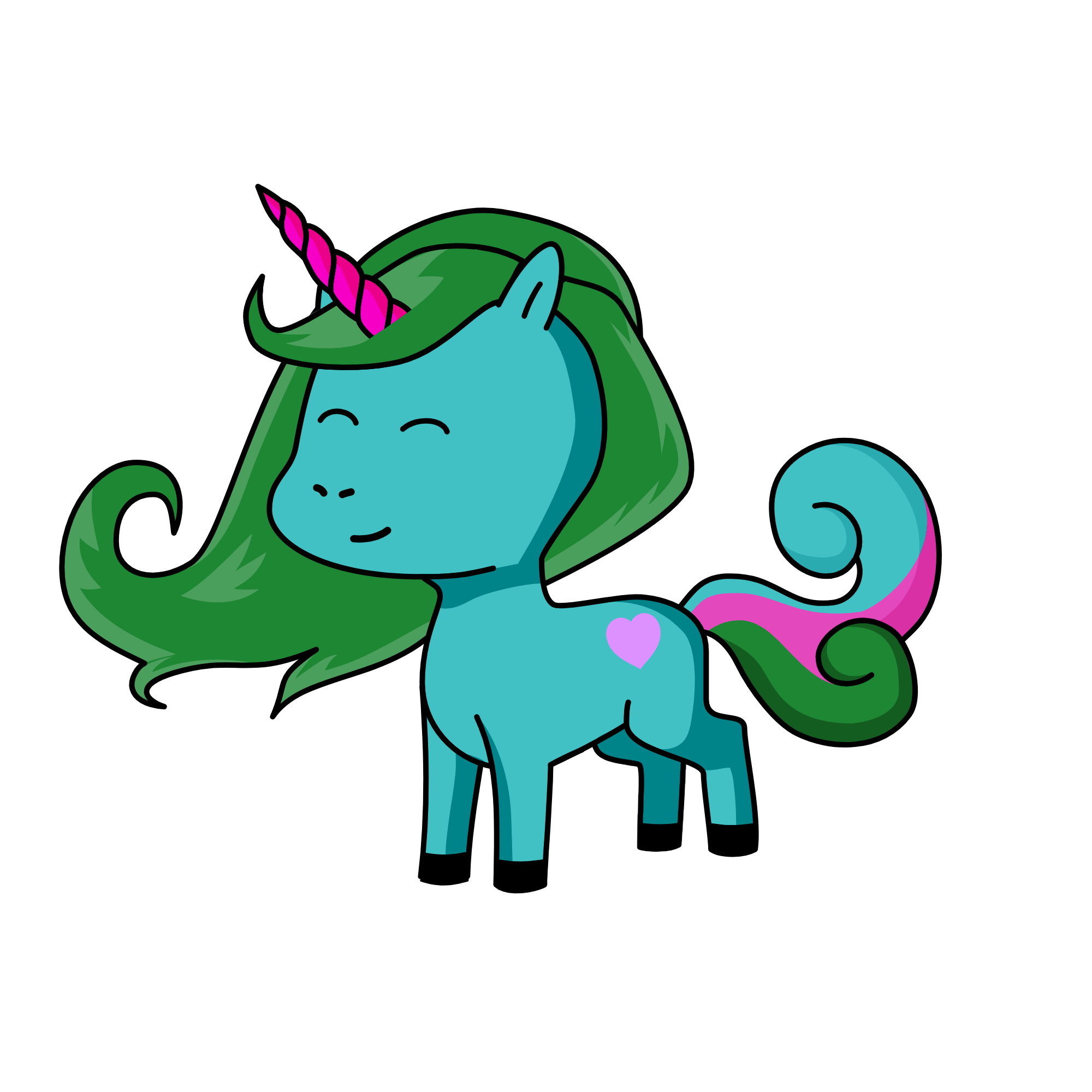 Ali, the unicorn