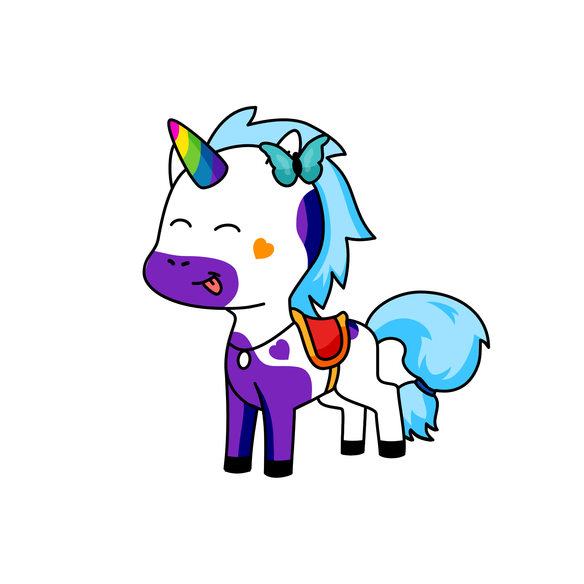 Emily, the unicorn