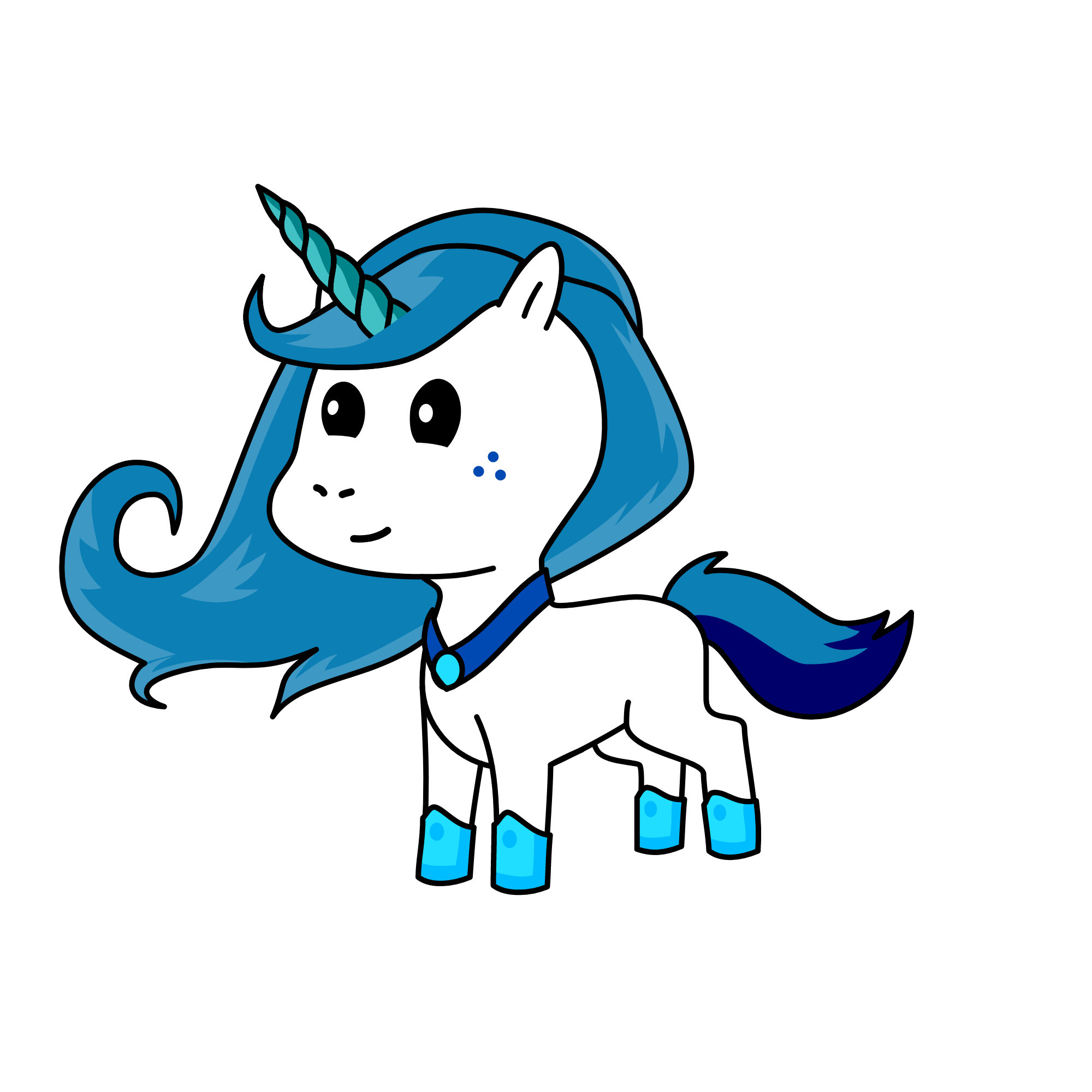 Queen of the Sky, the unicorn