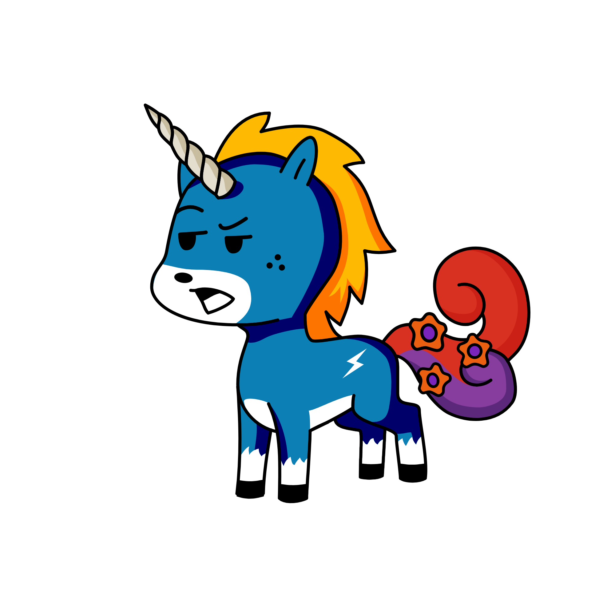 Blaze, the unicorn