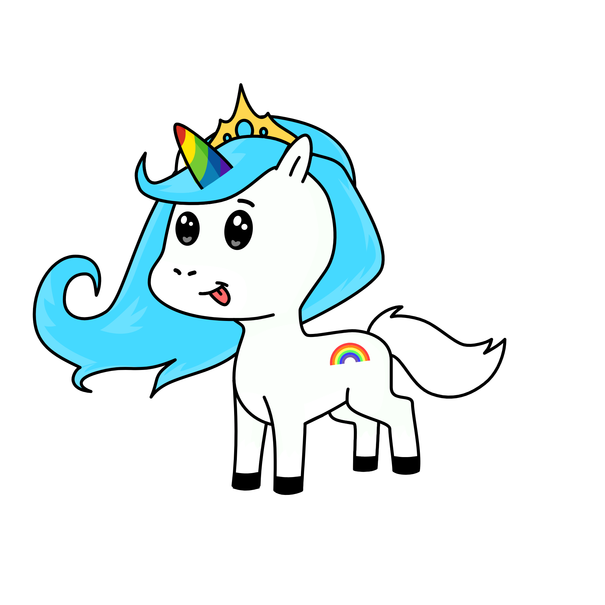 cloud, the unicorn