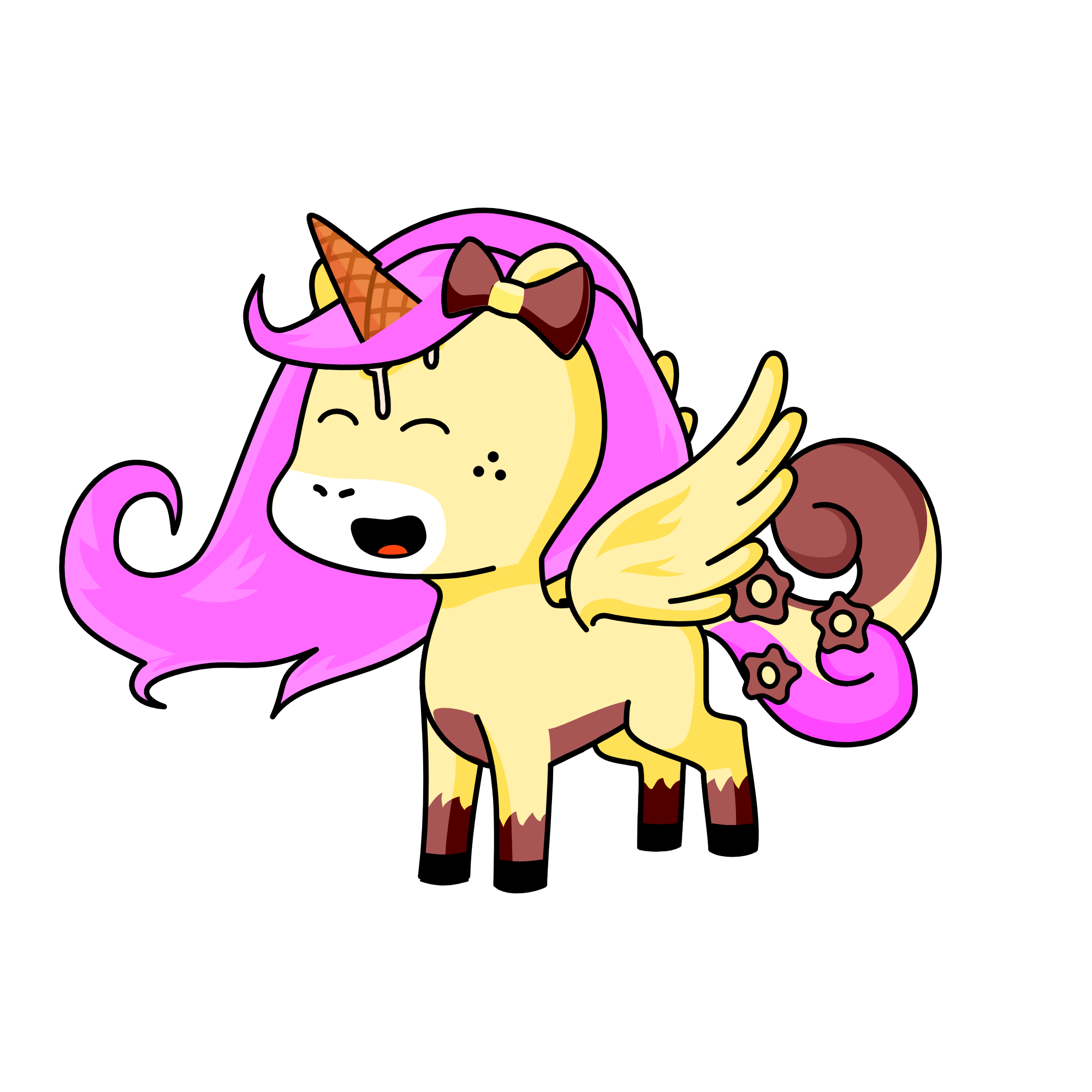 Icecream, the unicorn
