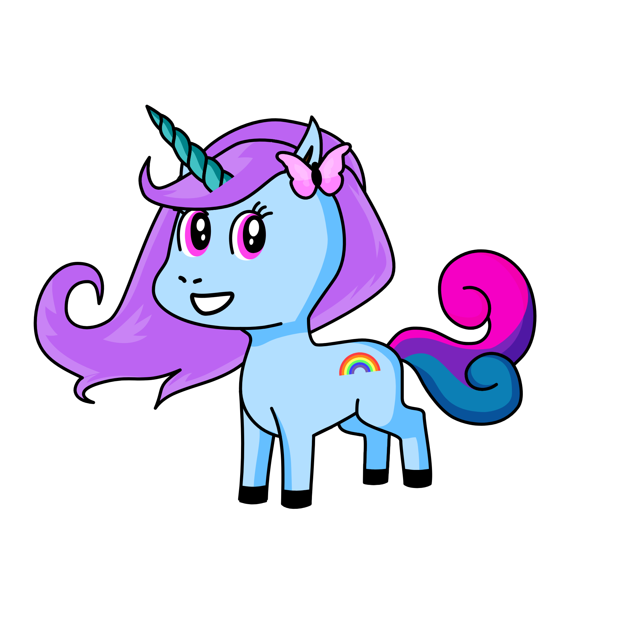 Sassafras, the unicorn
