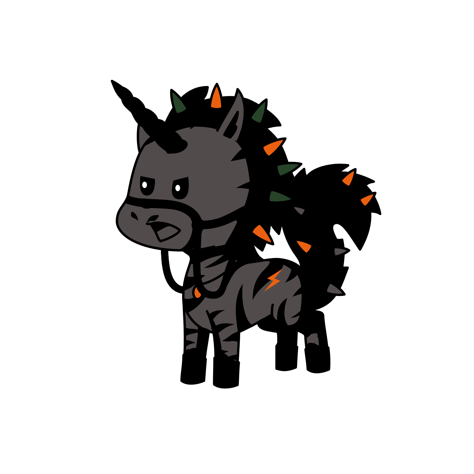 Emo Bad Boi UwU, the unicorn