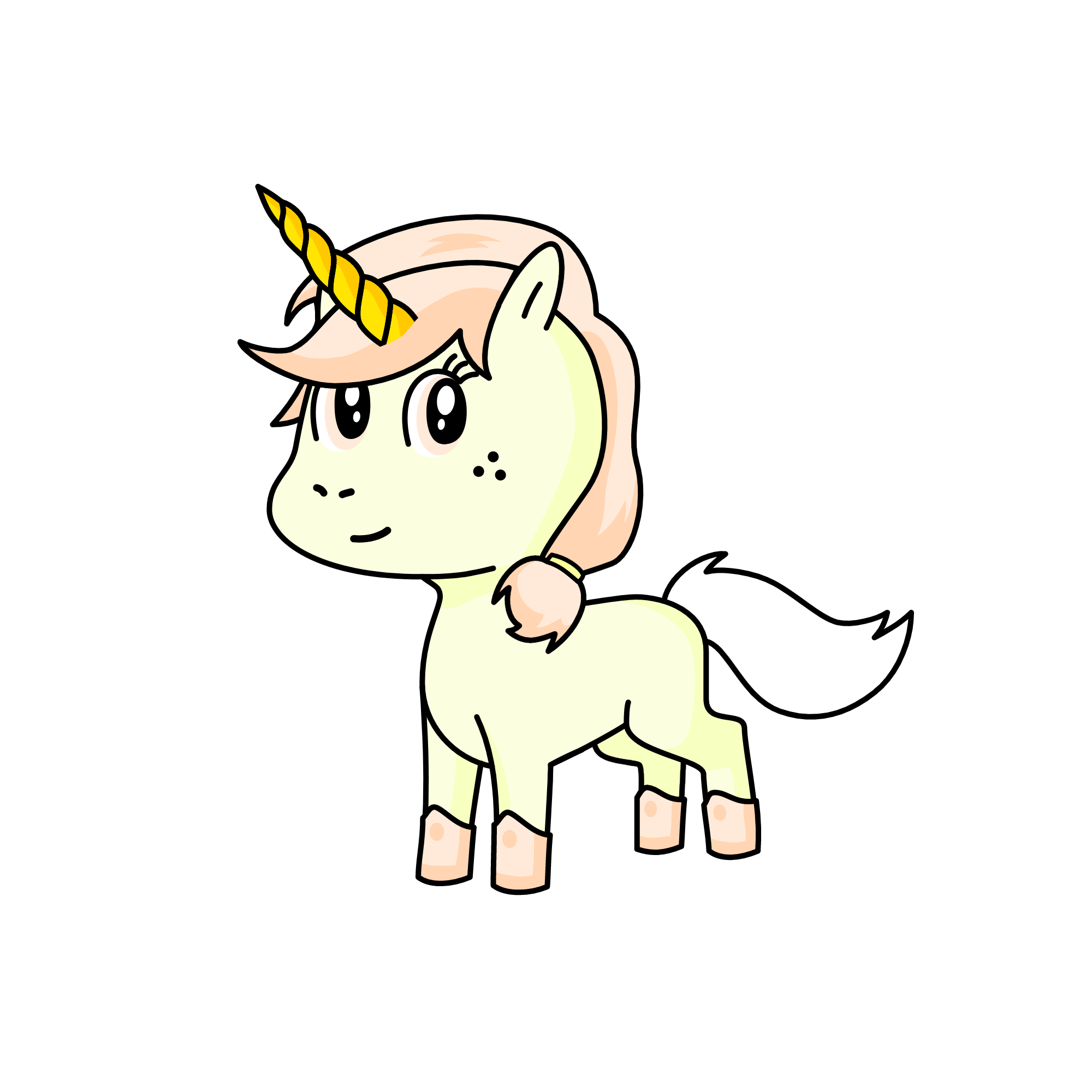 candy, the unicorn