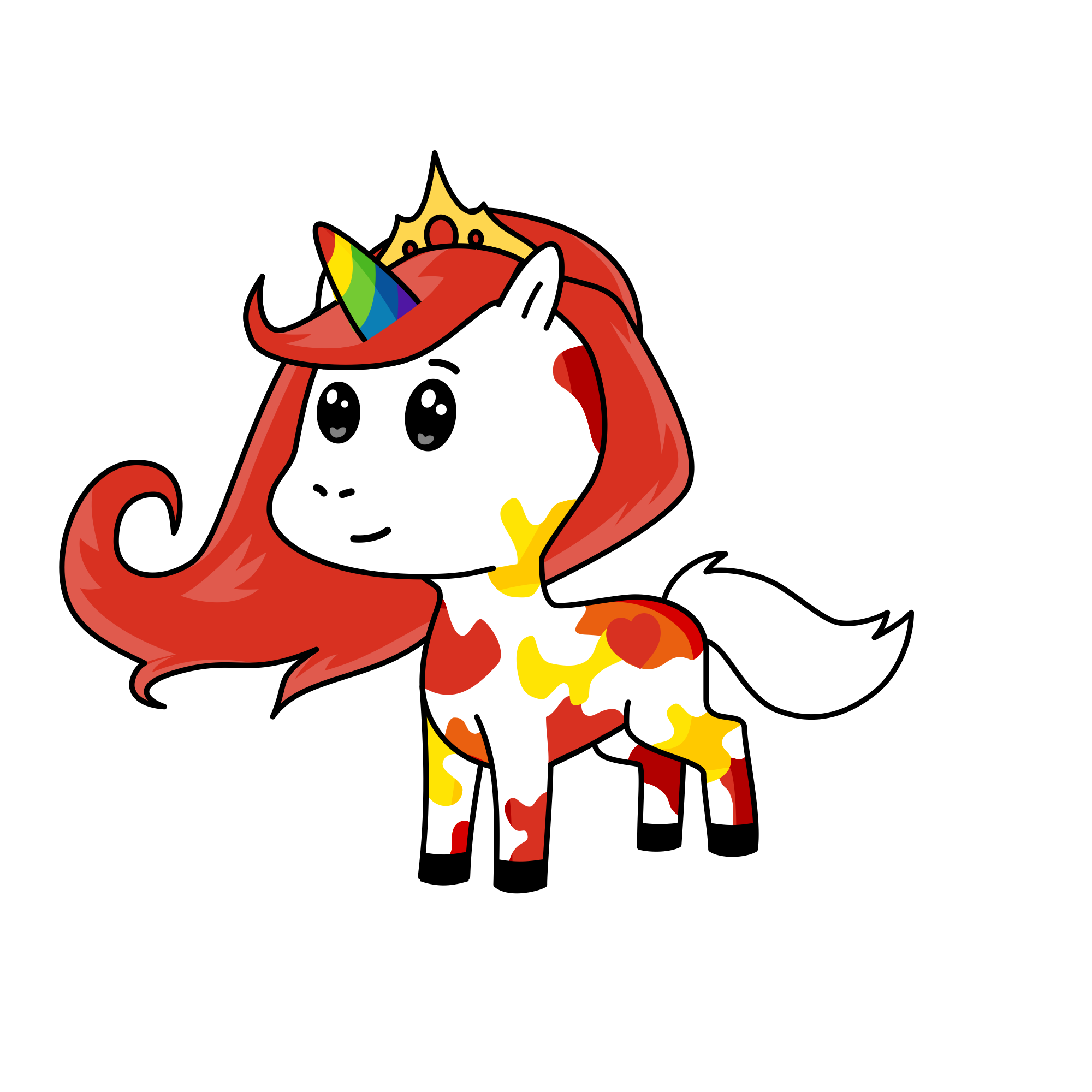 Sunshine, the unicorn