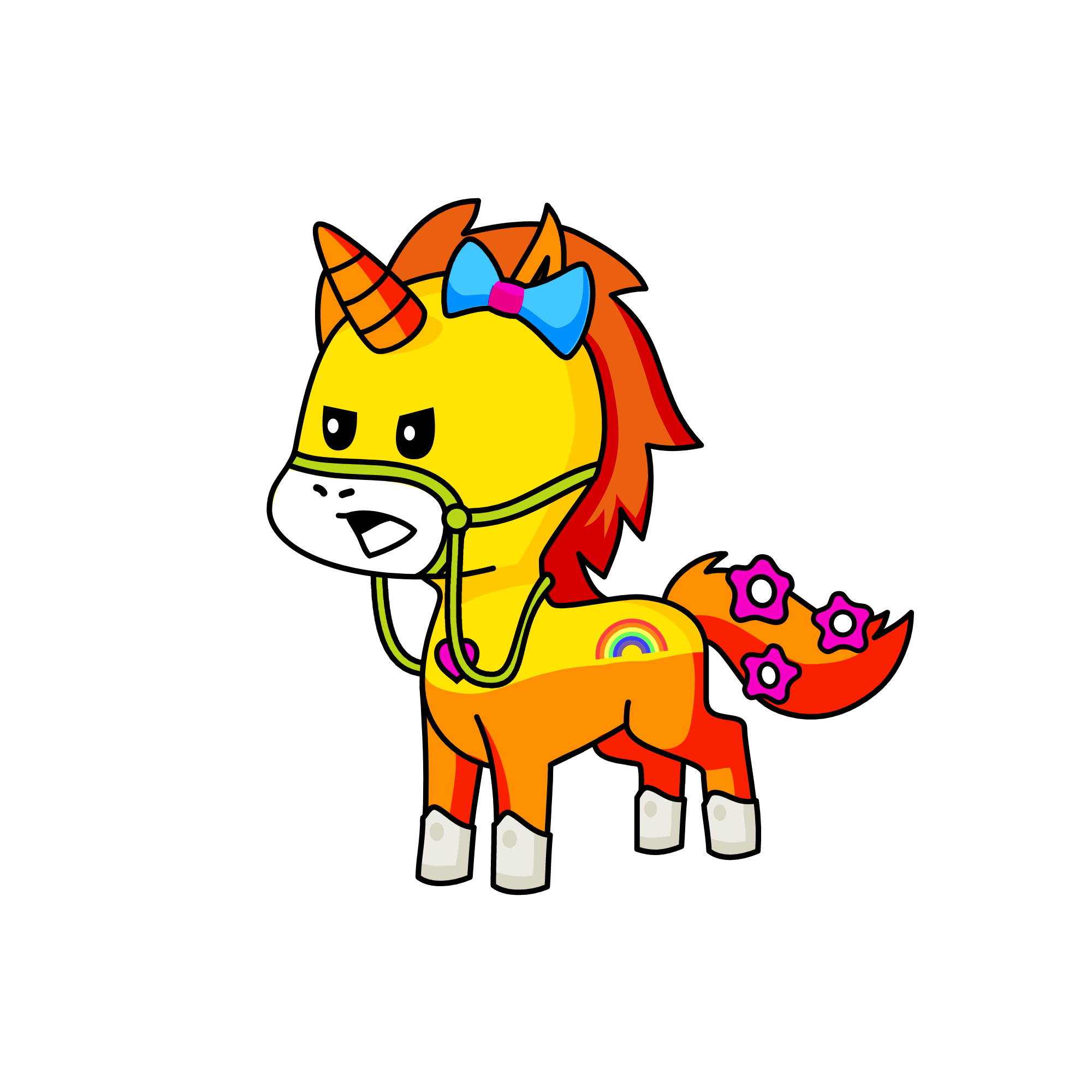 Meyra, the unicorn