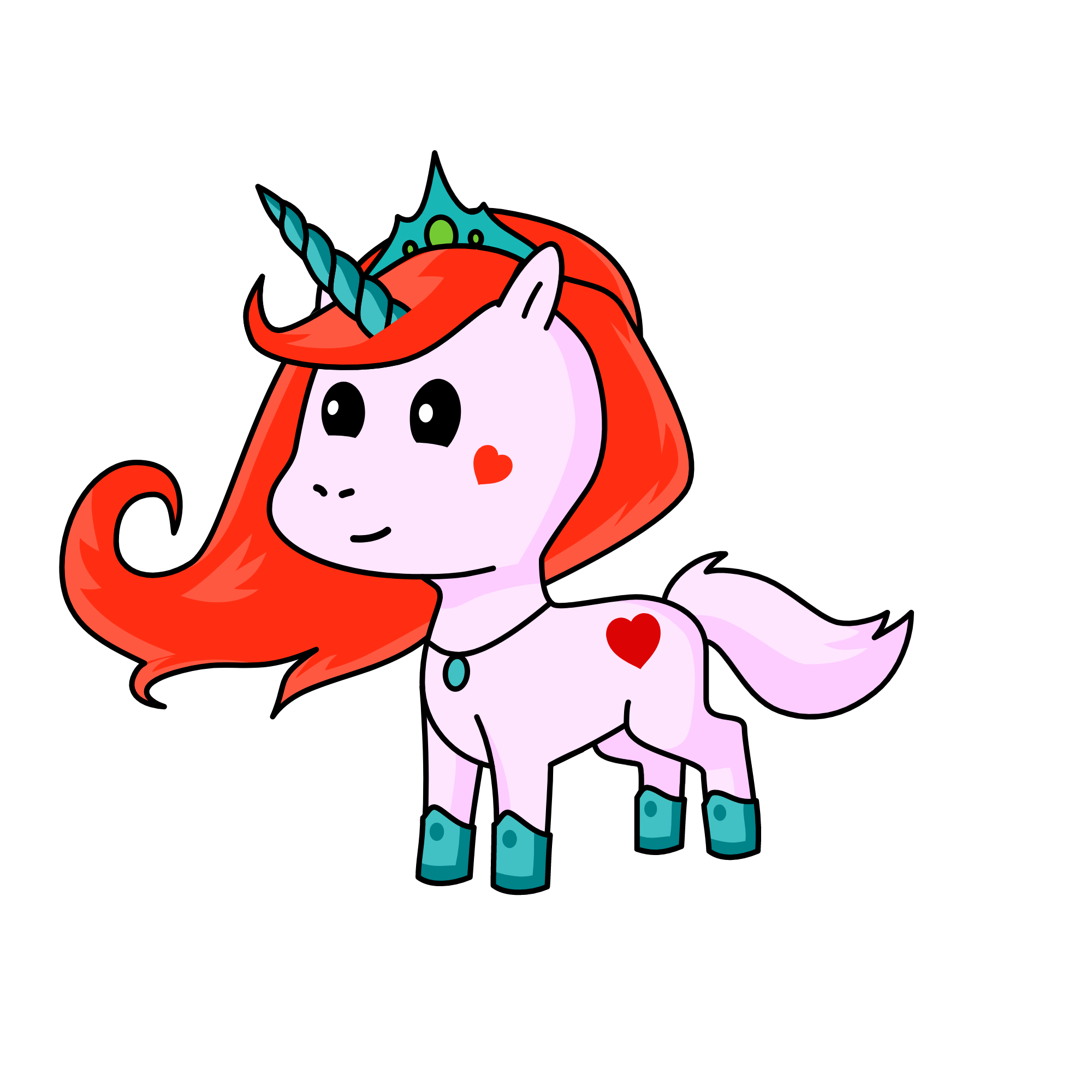 ariel's unicorn, the unicorn