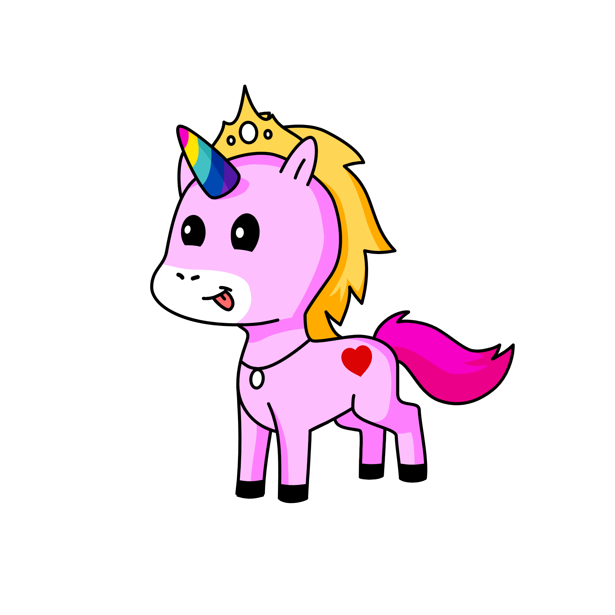 reina uni, the unicorn