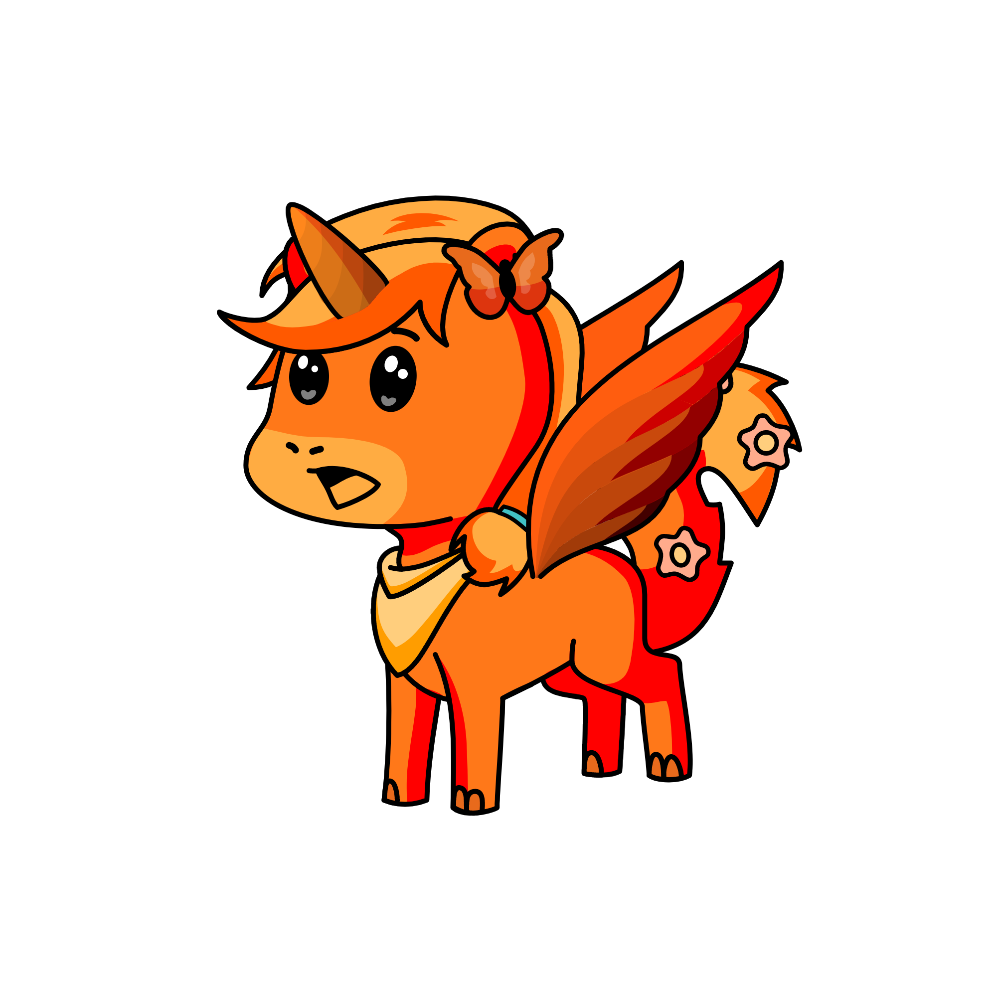 Amber, the unicorn