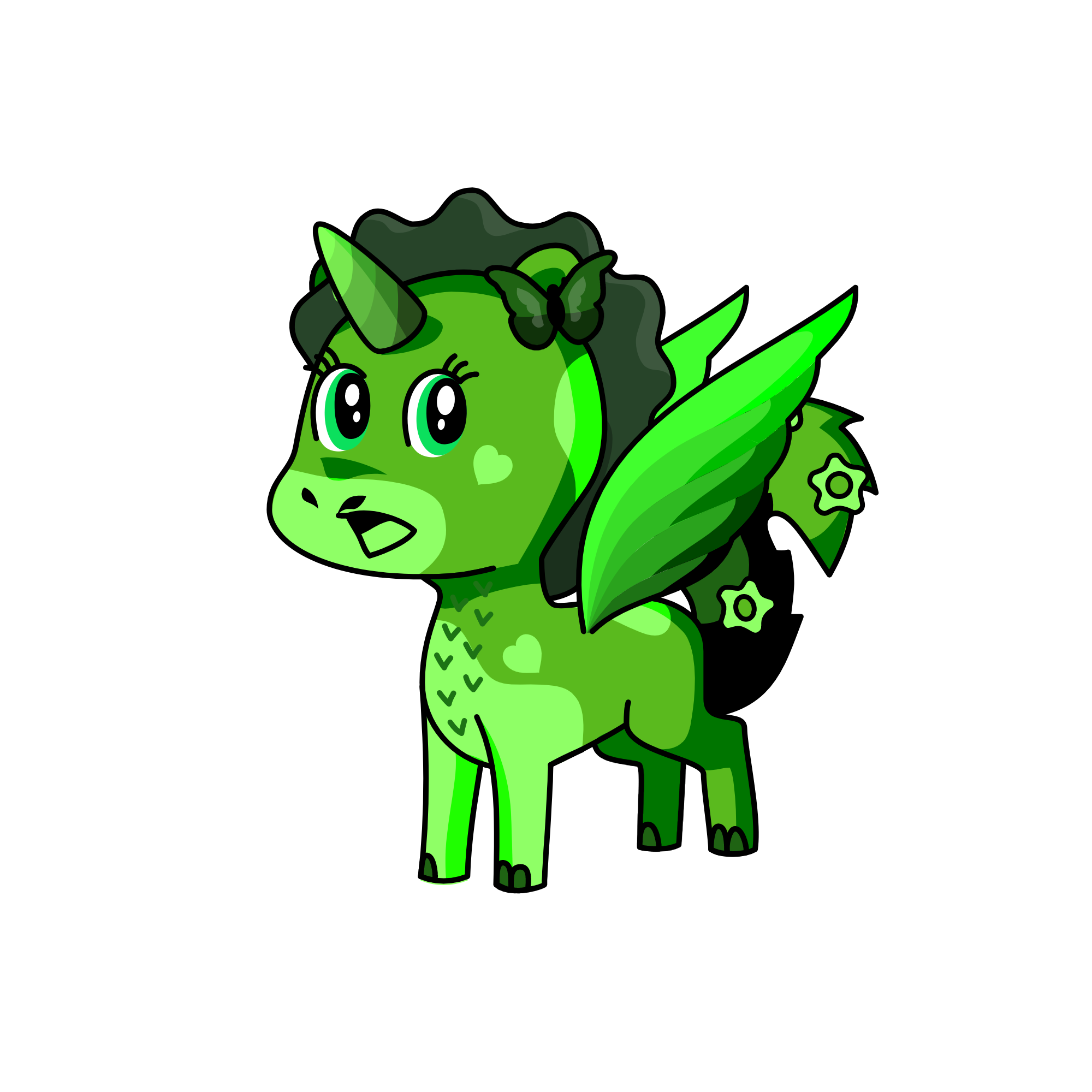 Jade, the unicorn