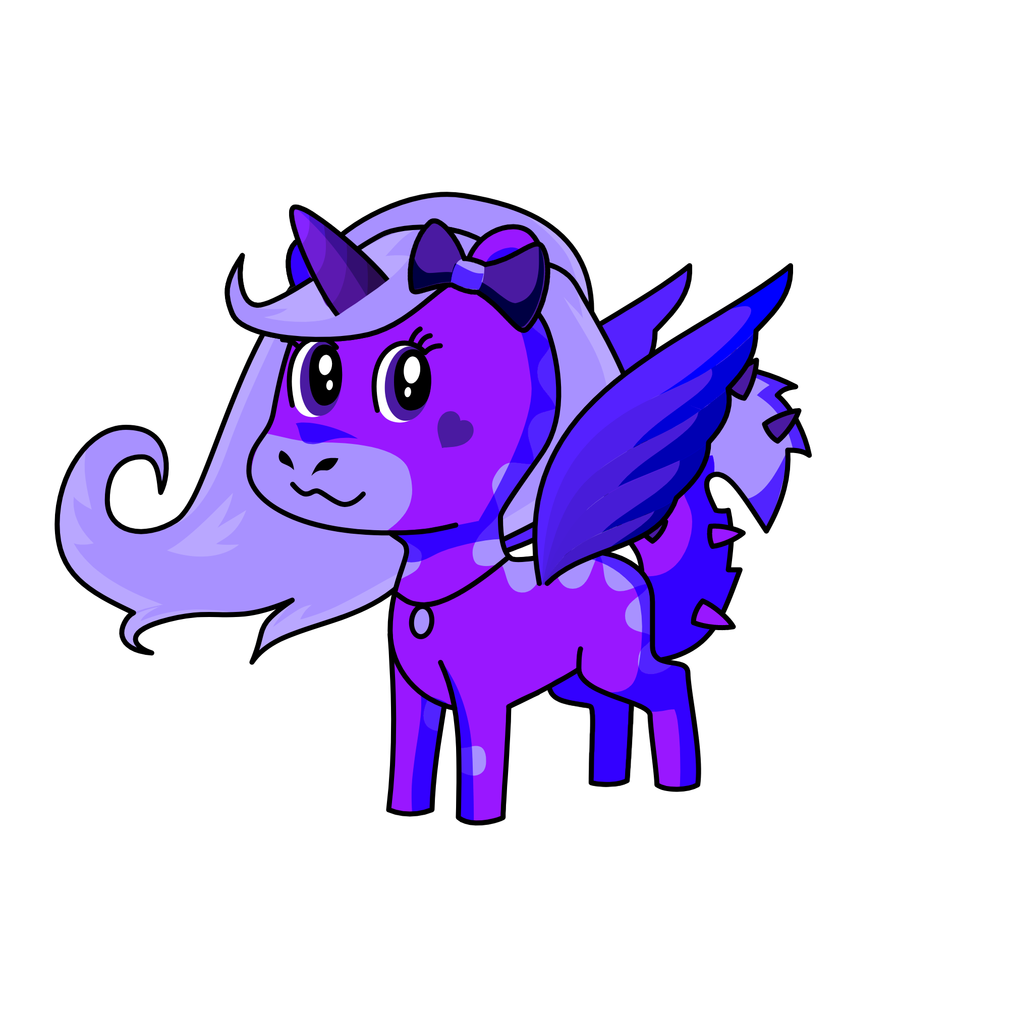 Amethyst, the unicorn