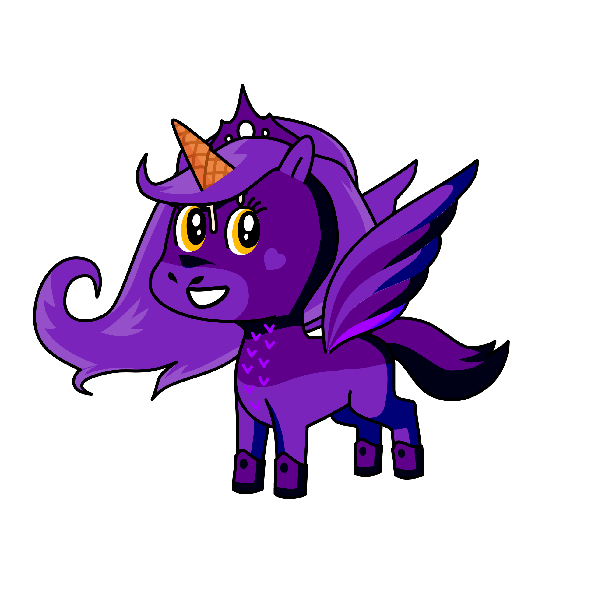 pUrPLeh, the unicorn