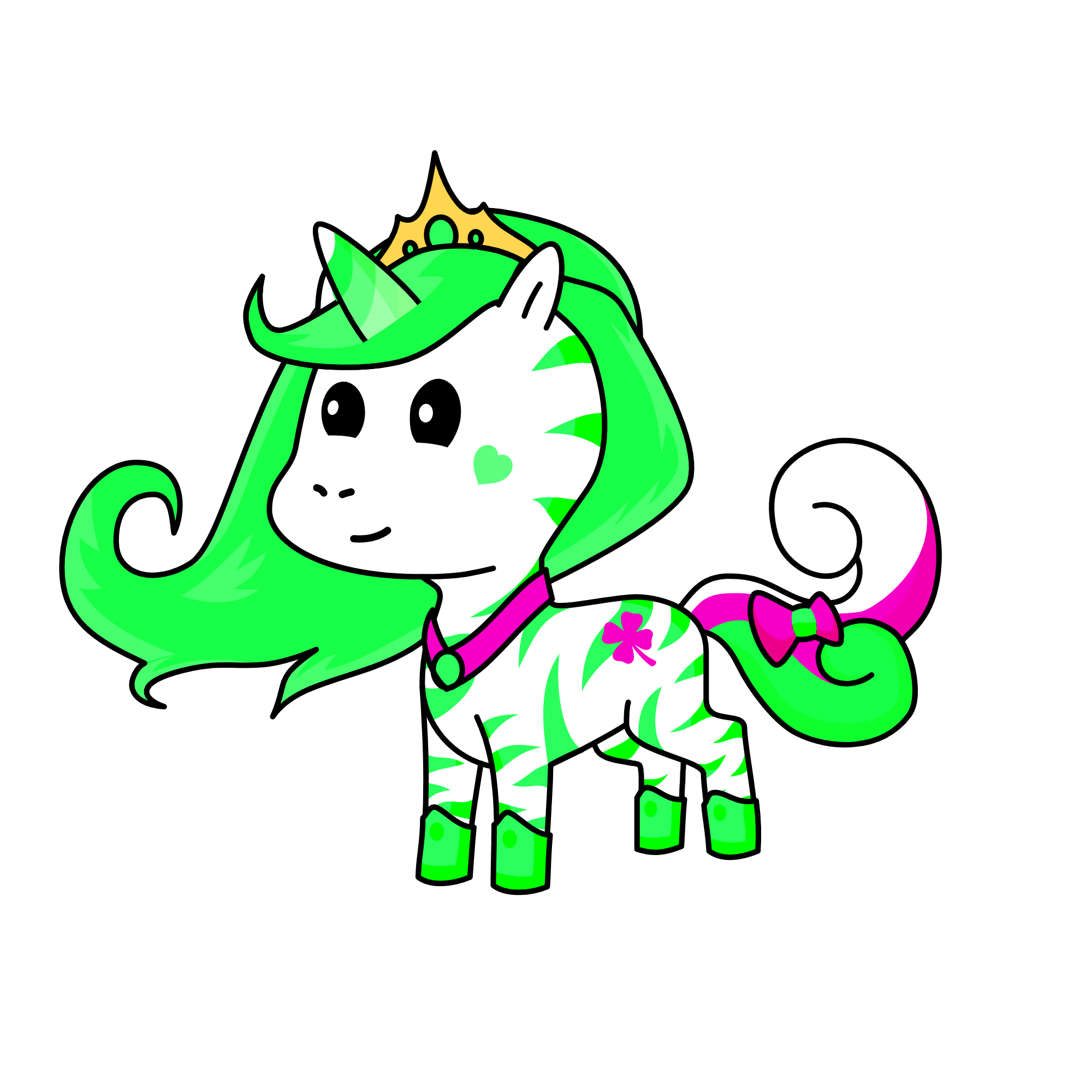 clover, the unicorn