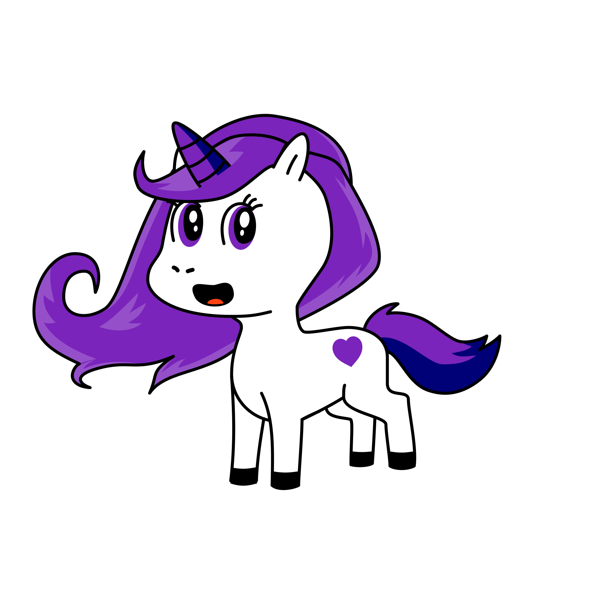 Moonlight , the unicorn