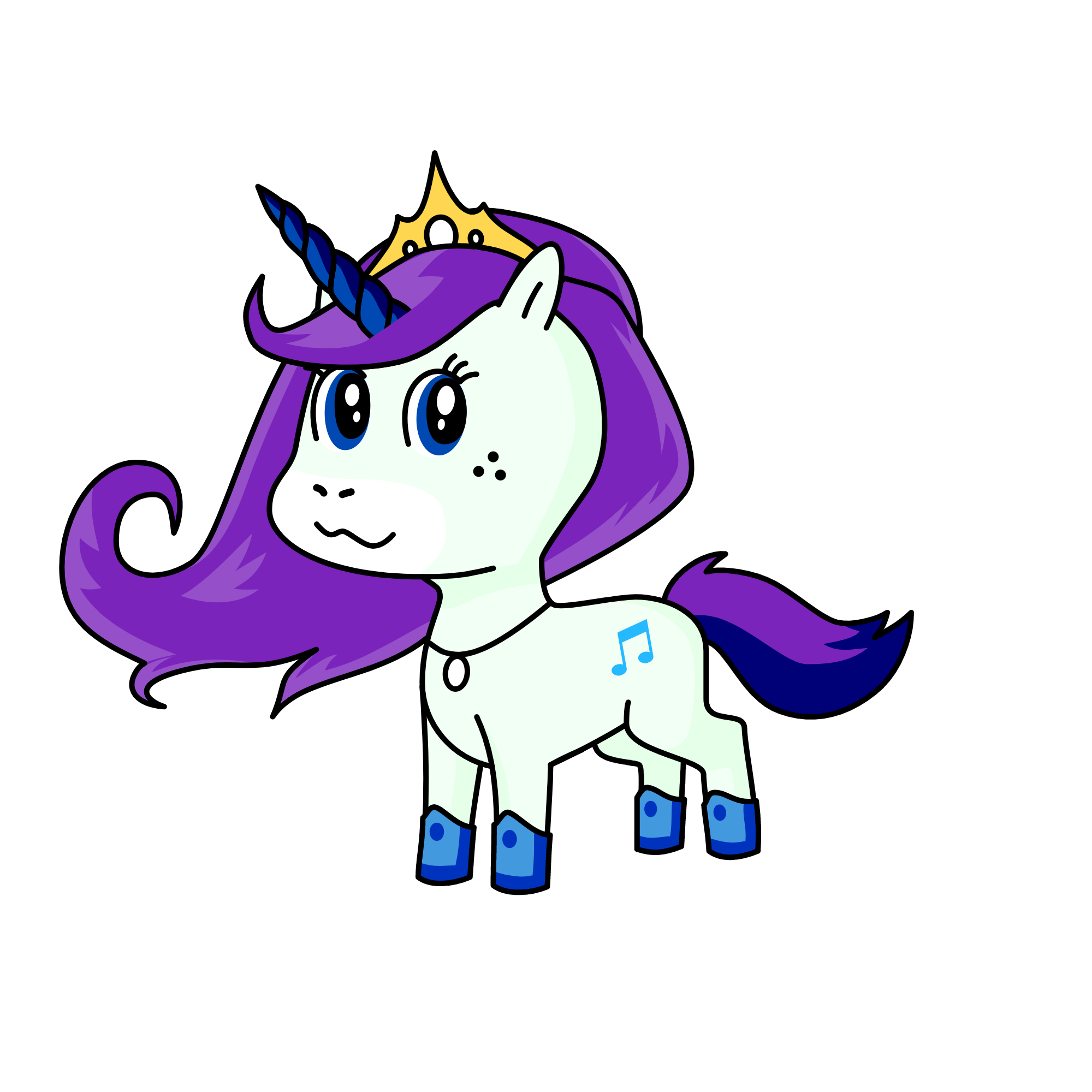 midnight music, the unicorn
