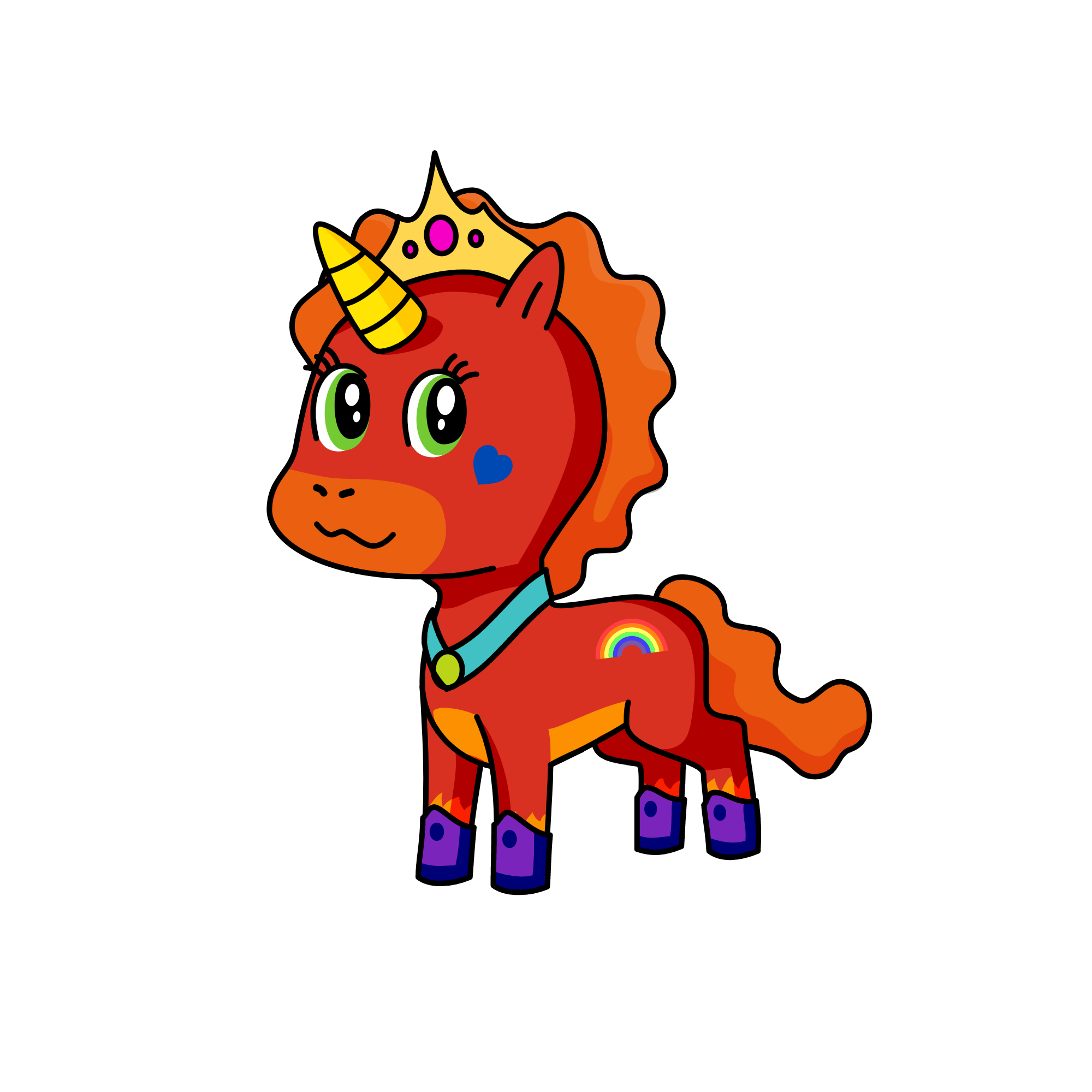 Ranebou, the unicorn
