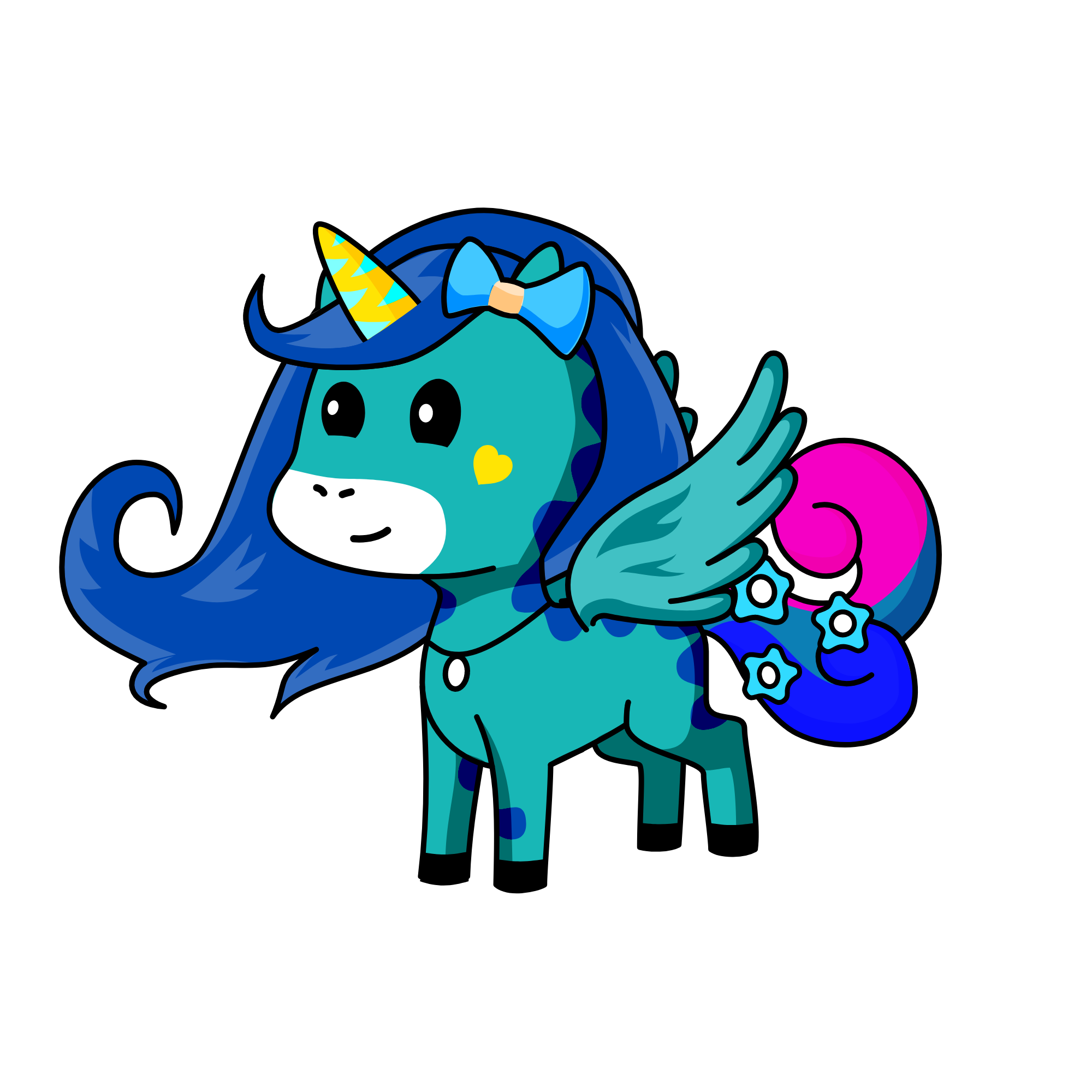 Diamond, the unicorn