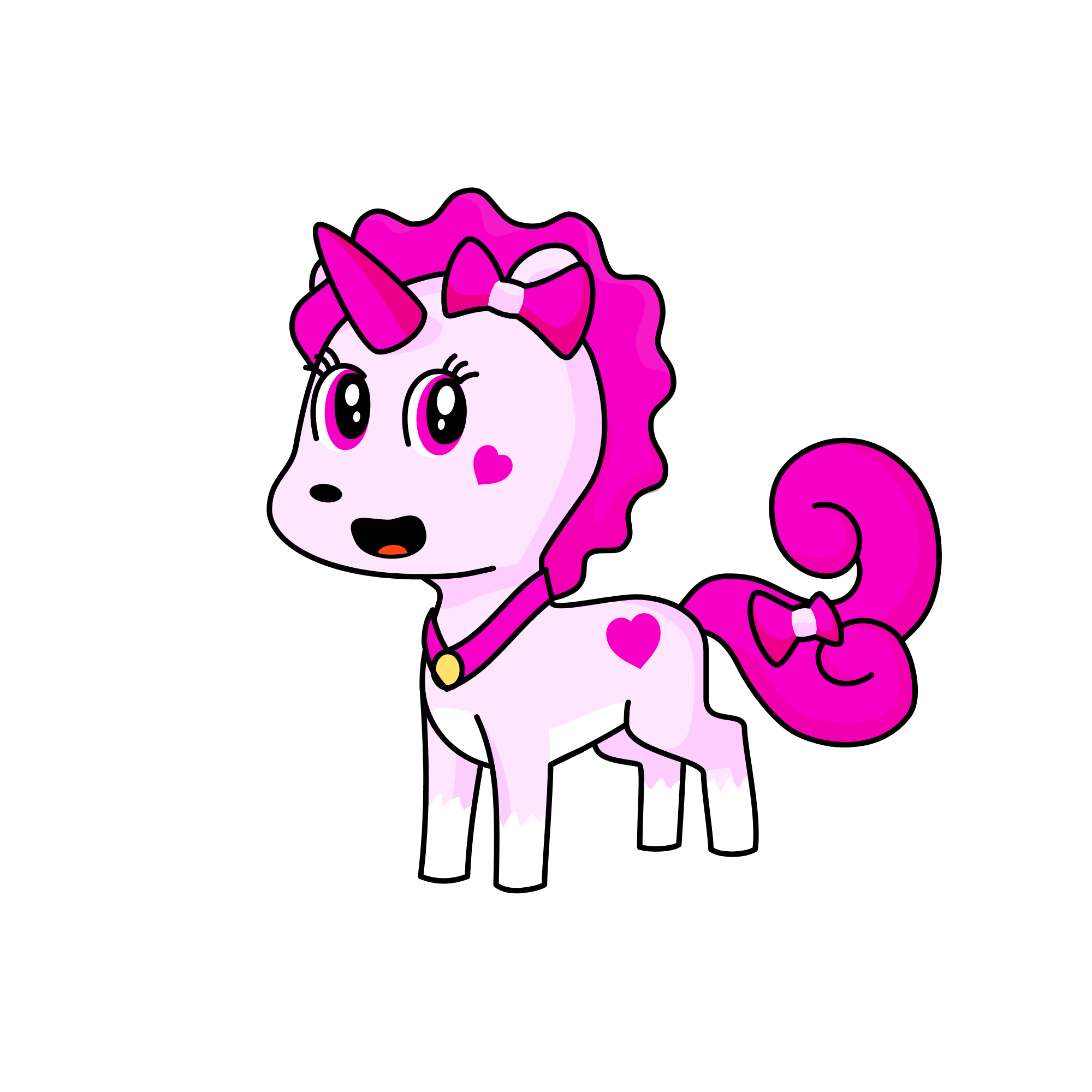 heartsping, the unicorn