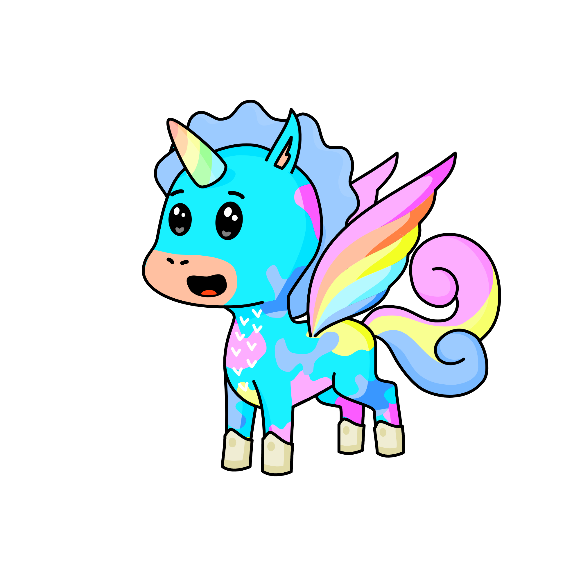 Opal, the unicorn