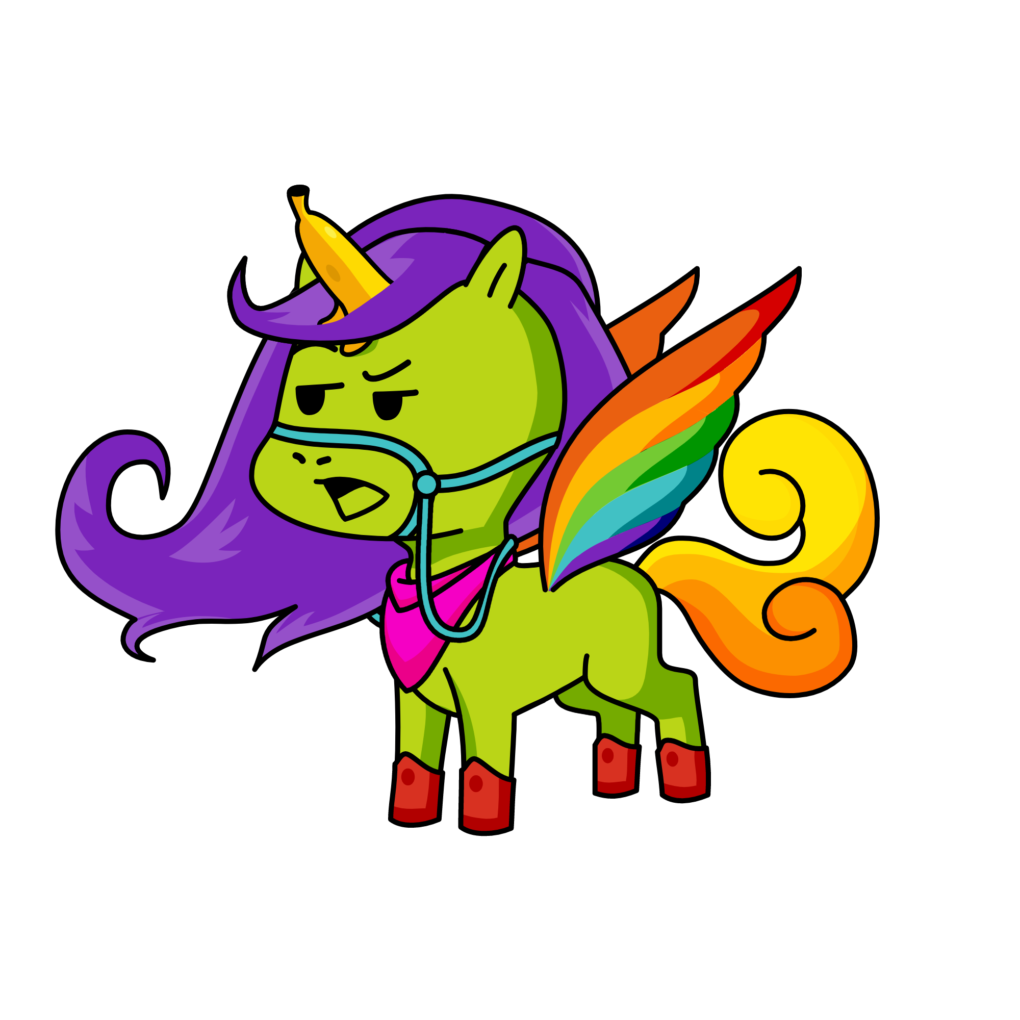 mooo, the unicorn