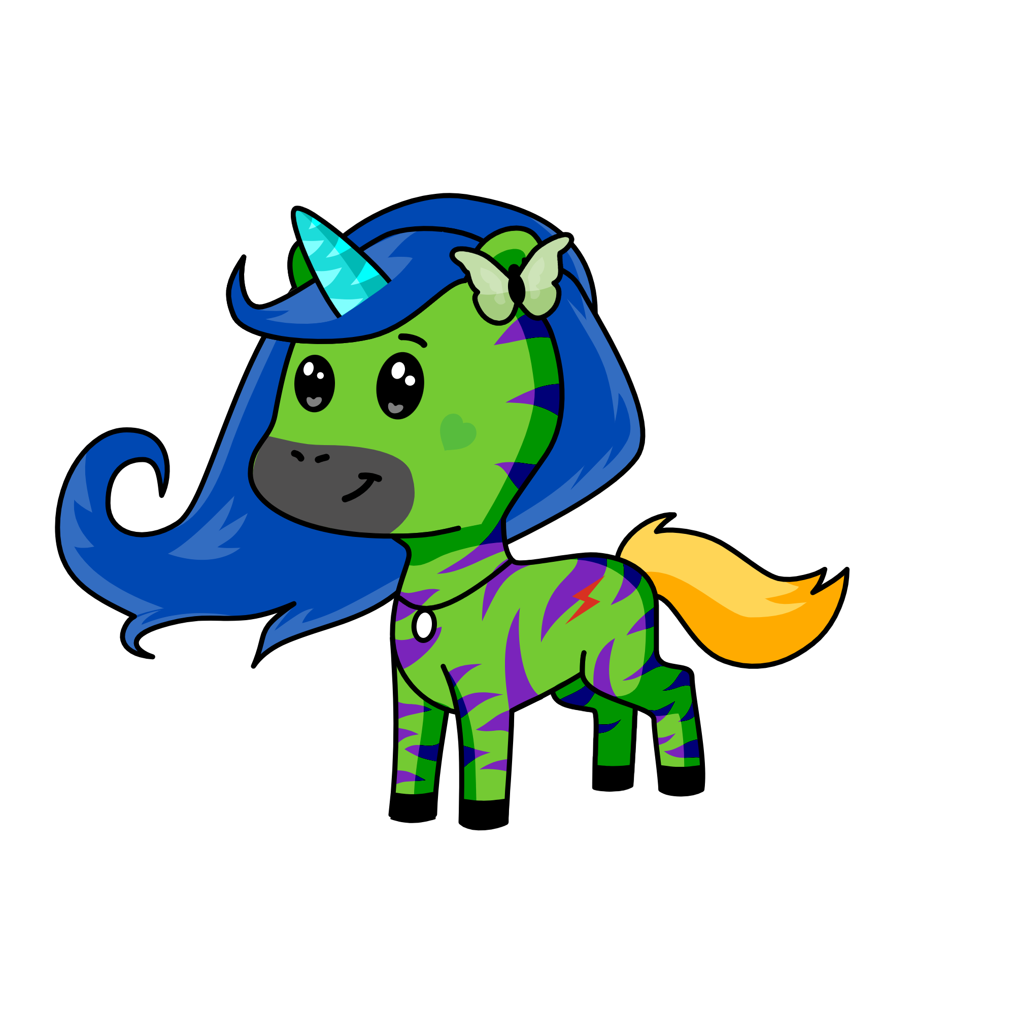 luner, the unicorn