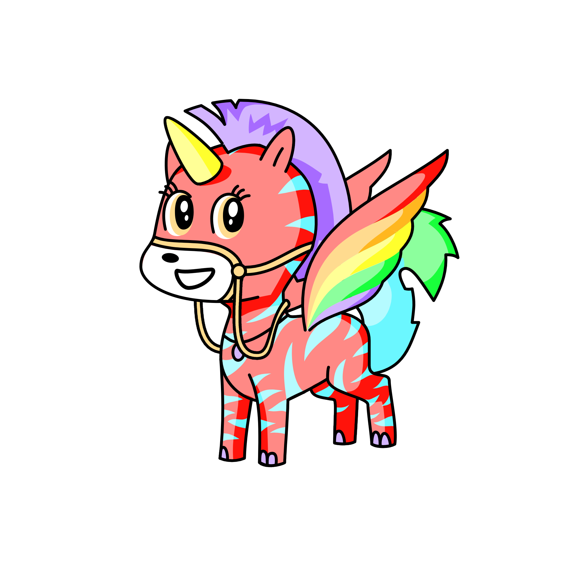 Miss Pastel, the unicorn