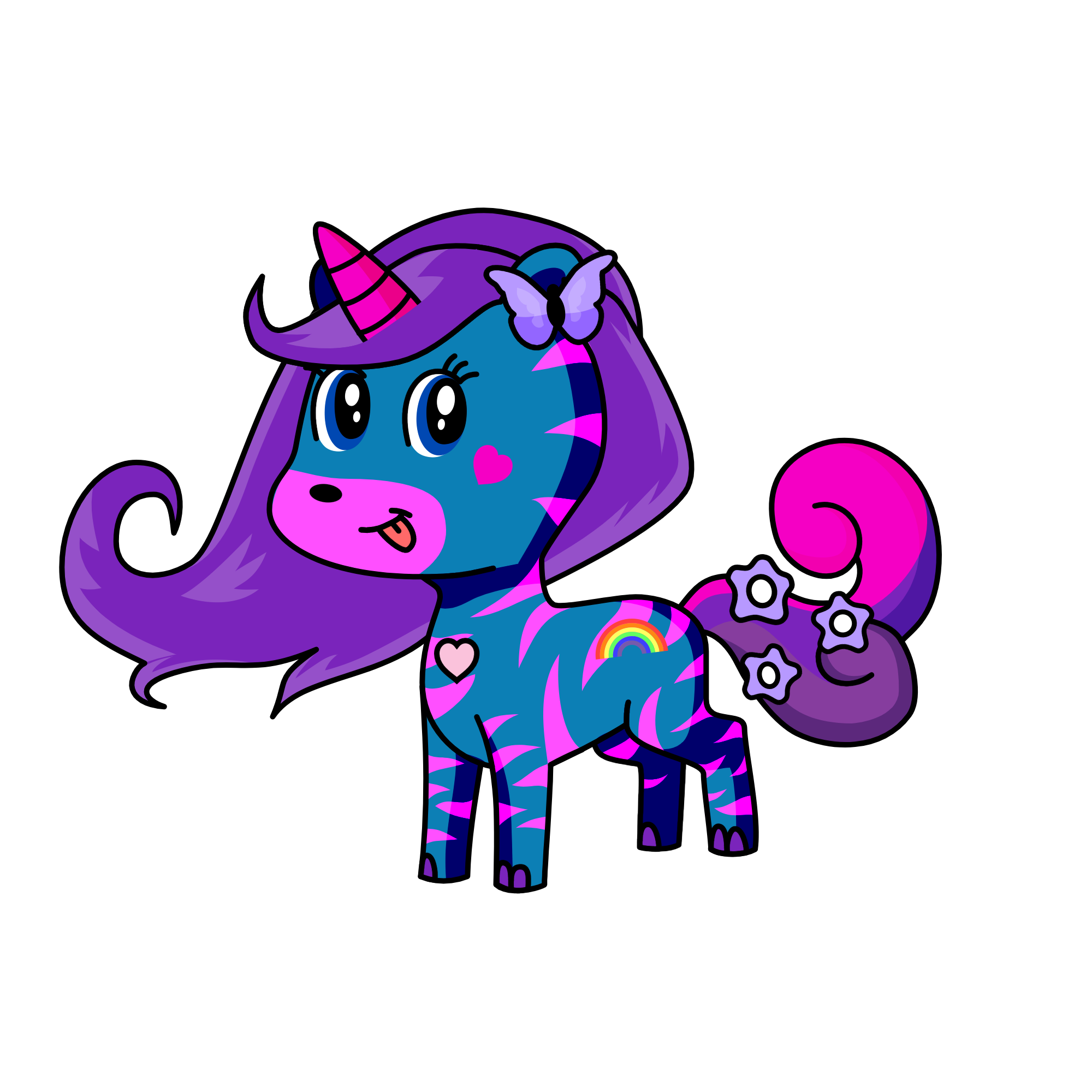 Bibby, the unicorn