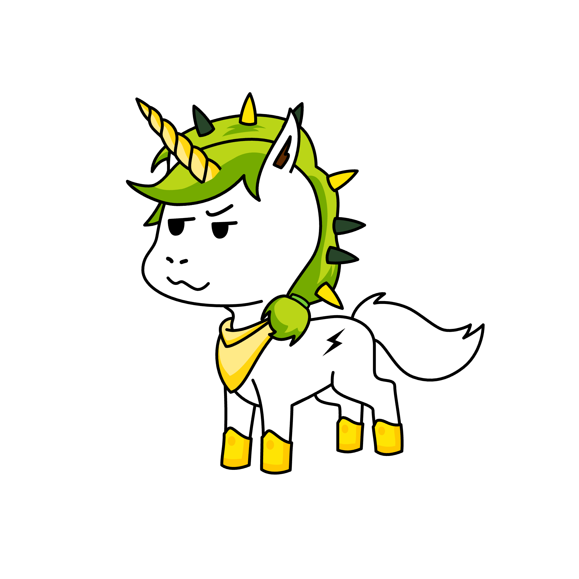 Leaf, the unicorn