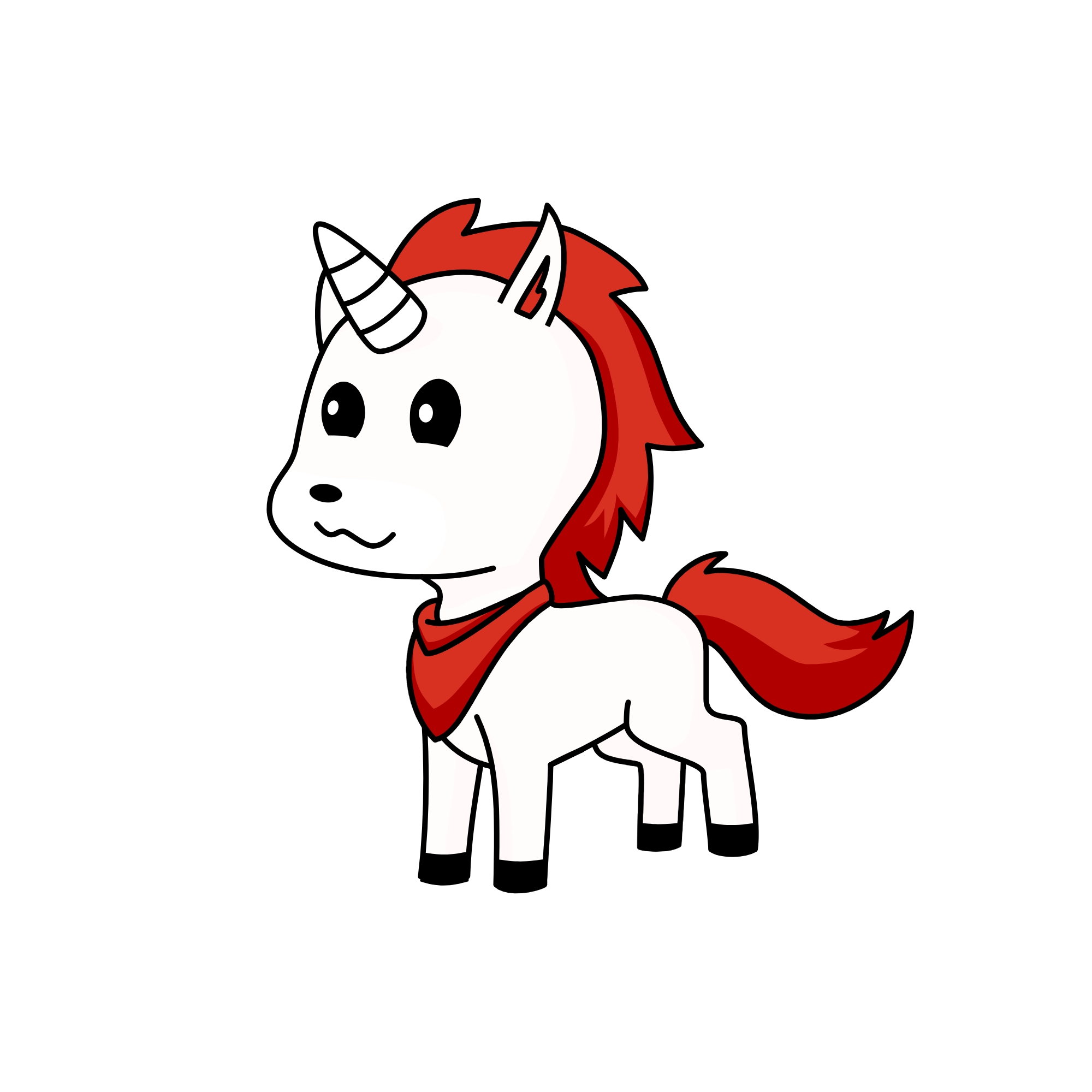 Redd, the unicorn