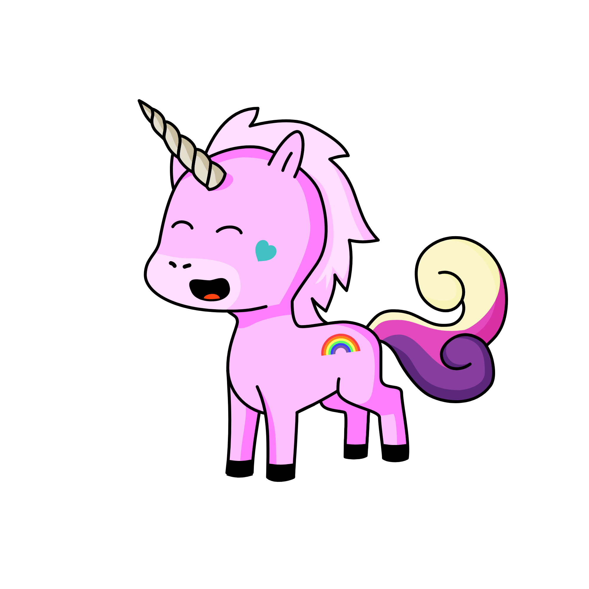 Zazzy, the unicorn