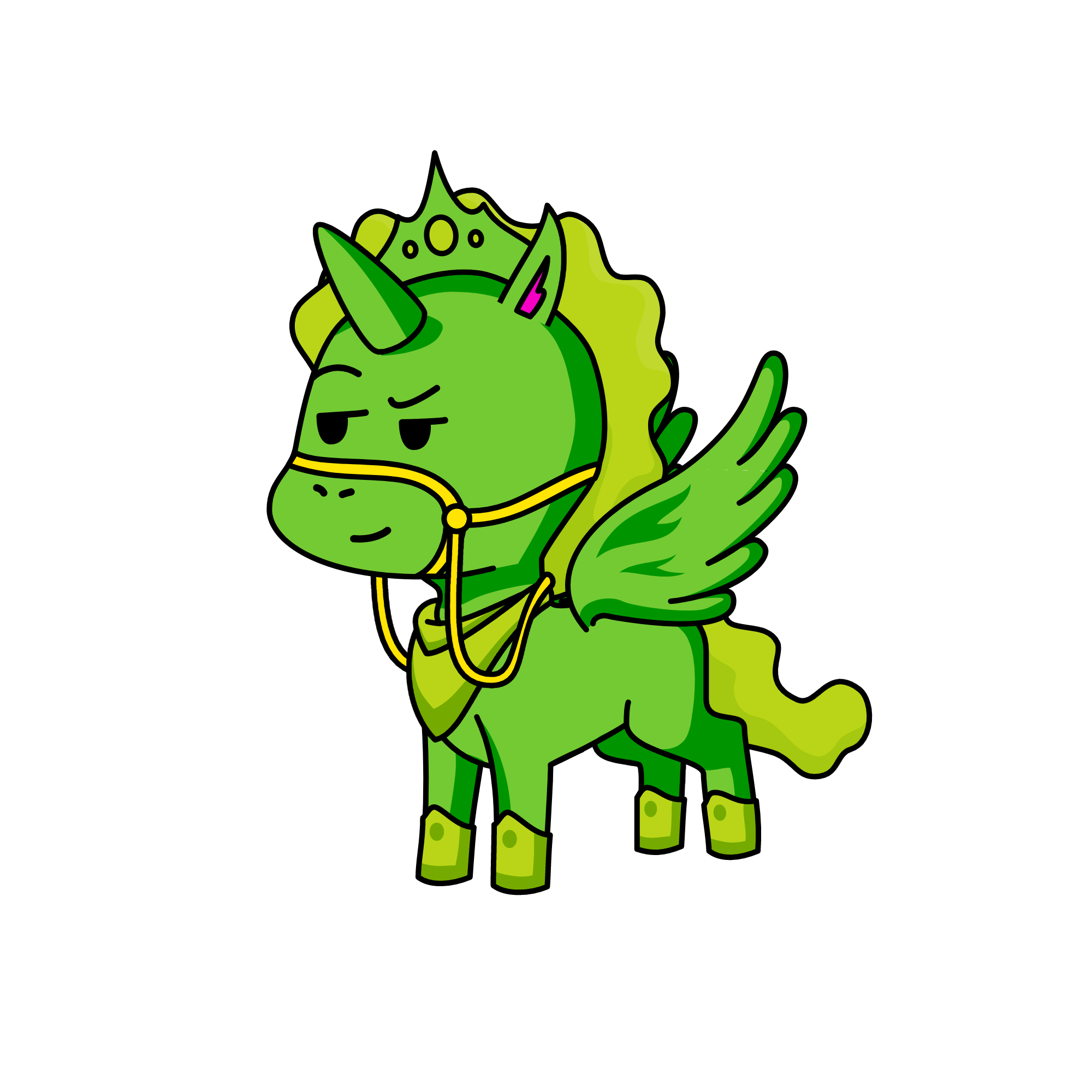 Hatr(Alice in Wonderland) , the unicorn