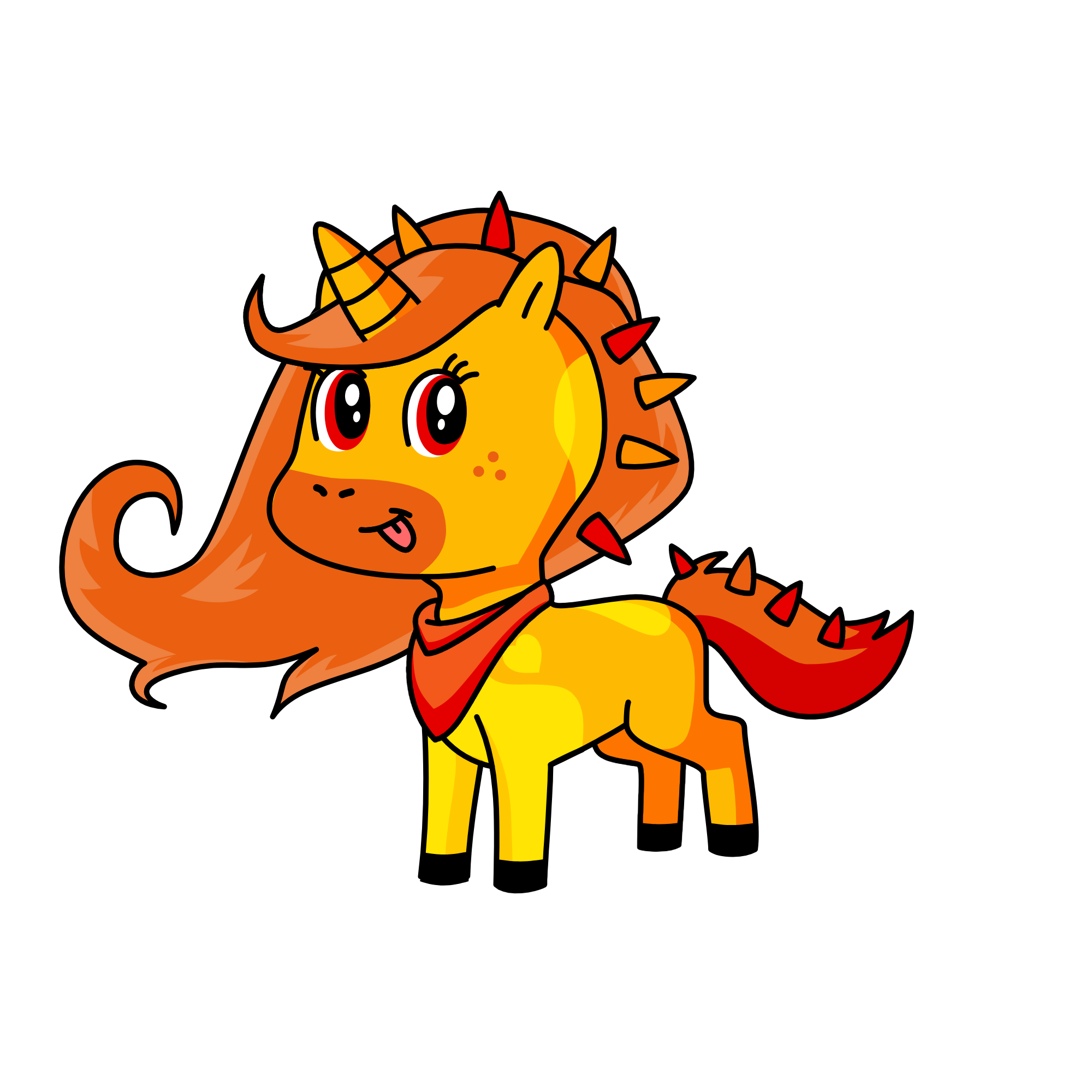 FUEGO, the unicorn