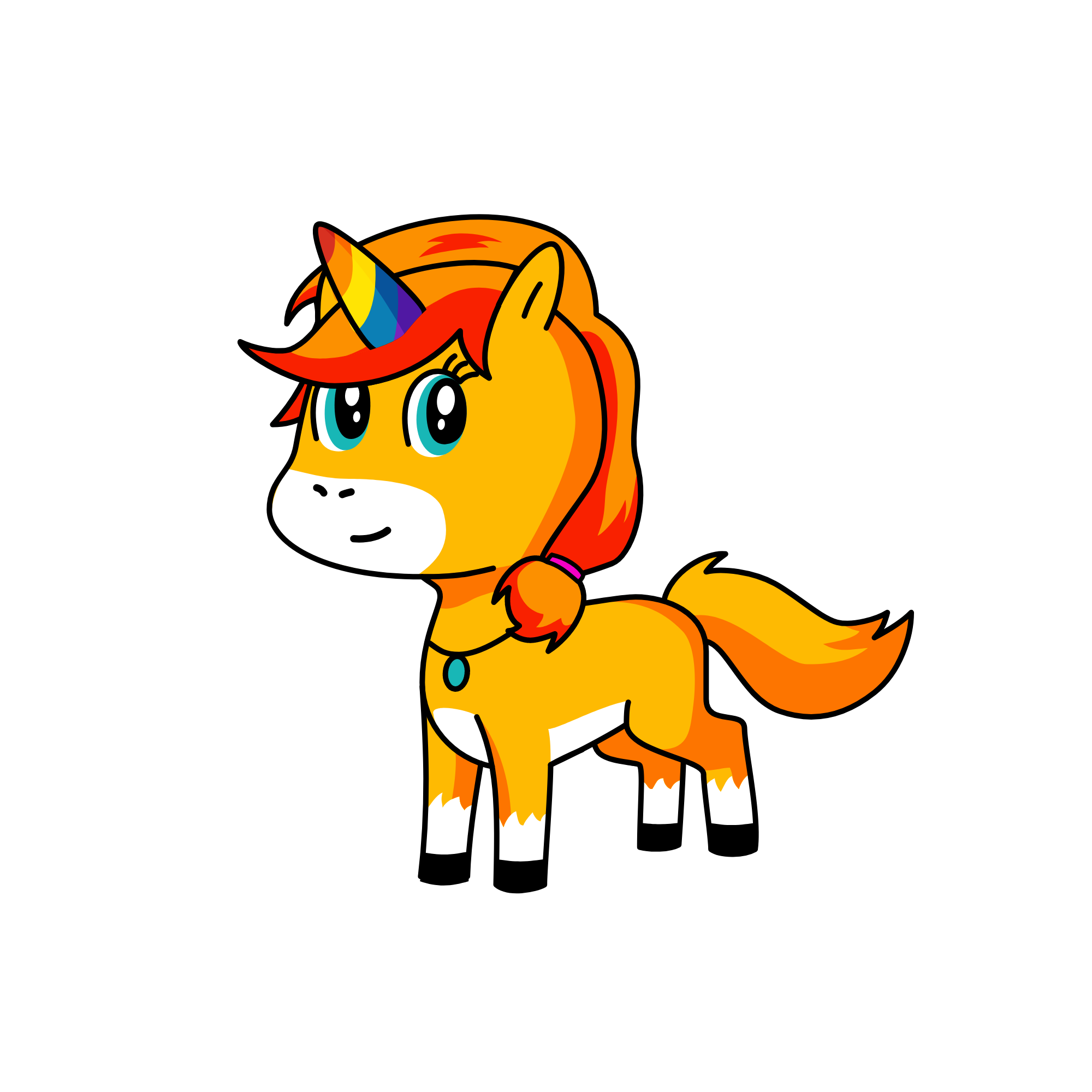 Foxy, the unicorn