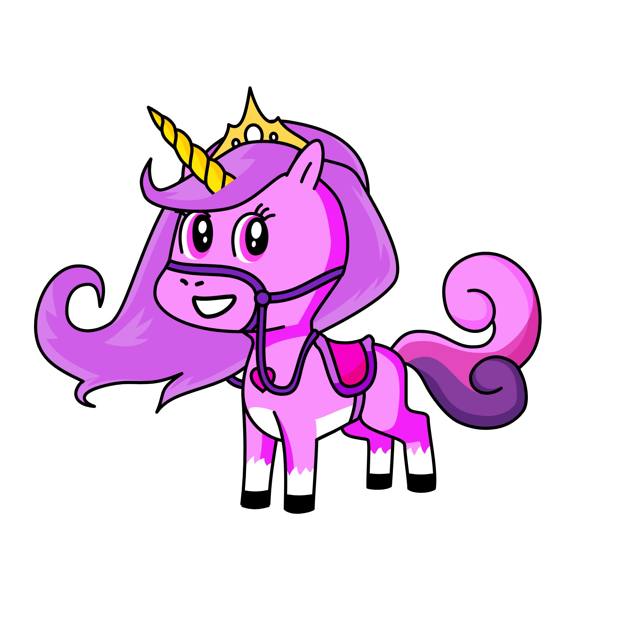 Lila Adrienne Birge, the unicorn